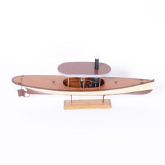 Model of a Steam Powered Boat or Launch