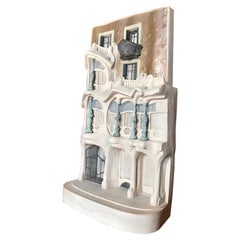 Model of Casa Battlo Gaudi Barcelona Plaster Architectural Biblot Maquette
