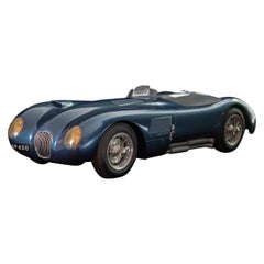 Model of Jaguar C-Type Racing Car