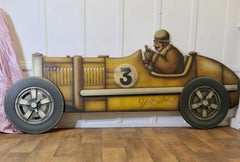 Model of Kissel Gold Bug Speedster, Trade Advertising Sign