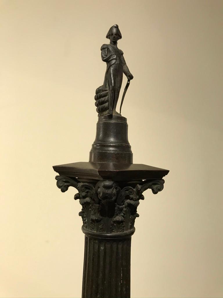 19th Century Victorian Model of Lord Nelson's Column, Dated 1868, Only 25 Made 6