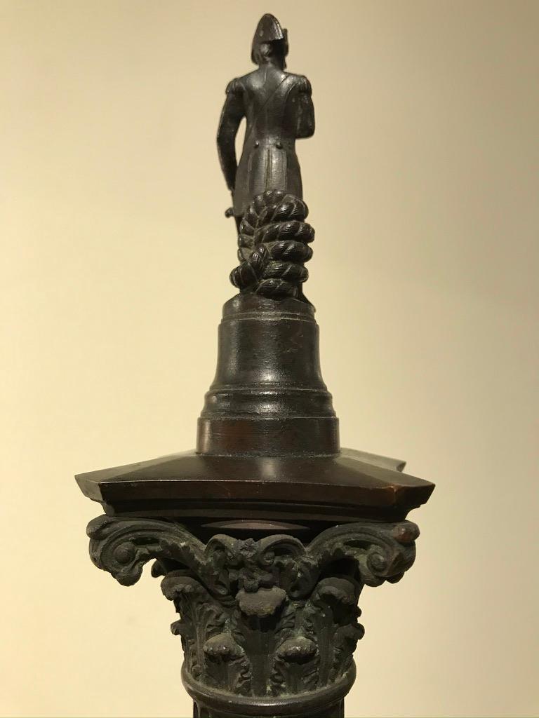 19th Century Victorian Model of Lord Nelson's Column, Dated 1868, Only 25 Made 9