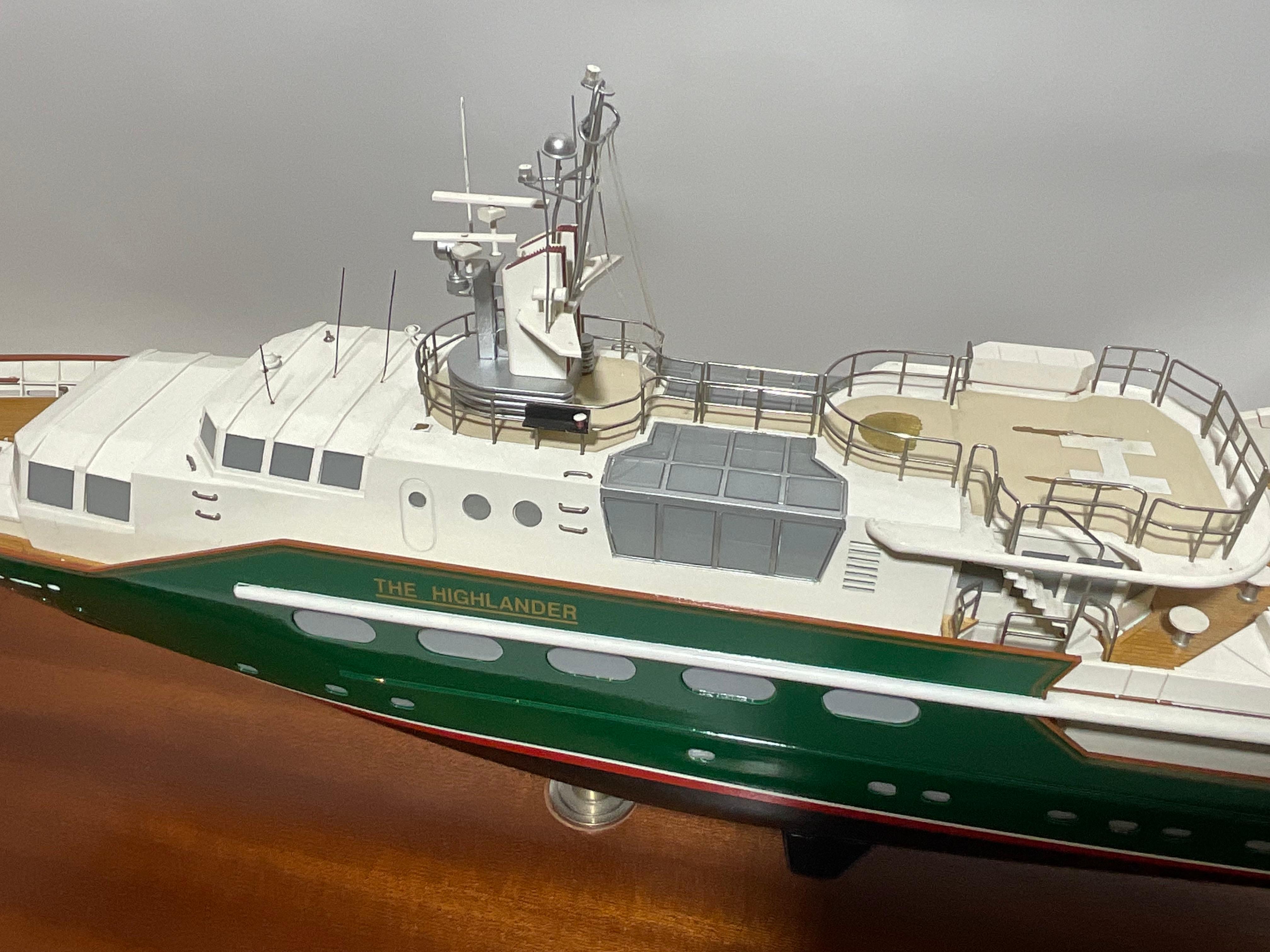 Model of Malcolm Forbes Yacht 