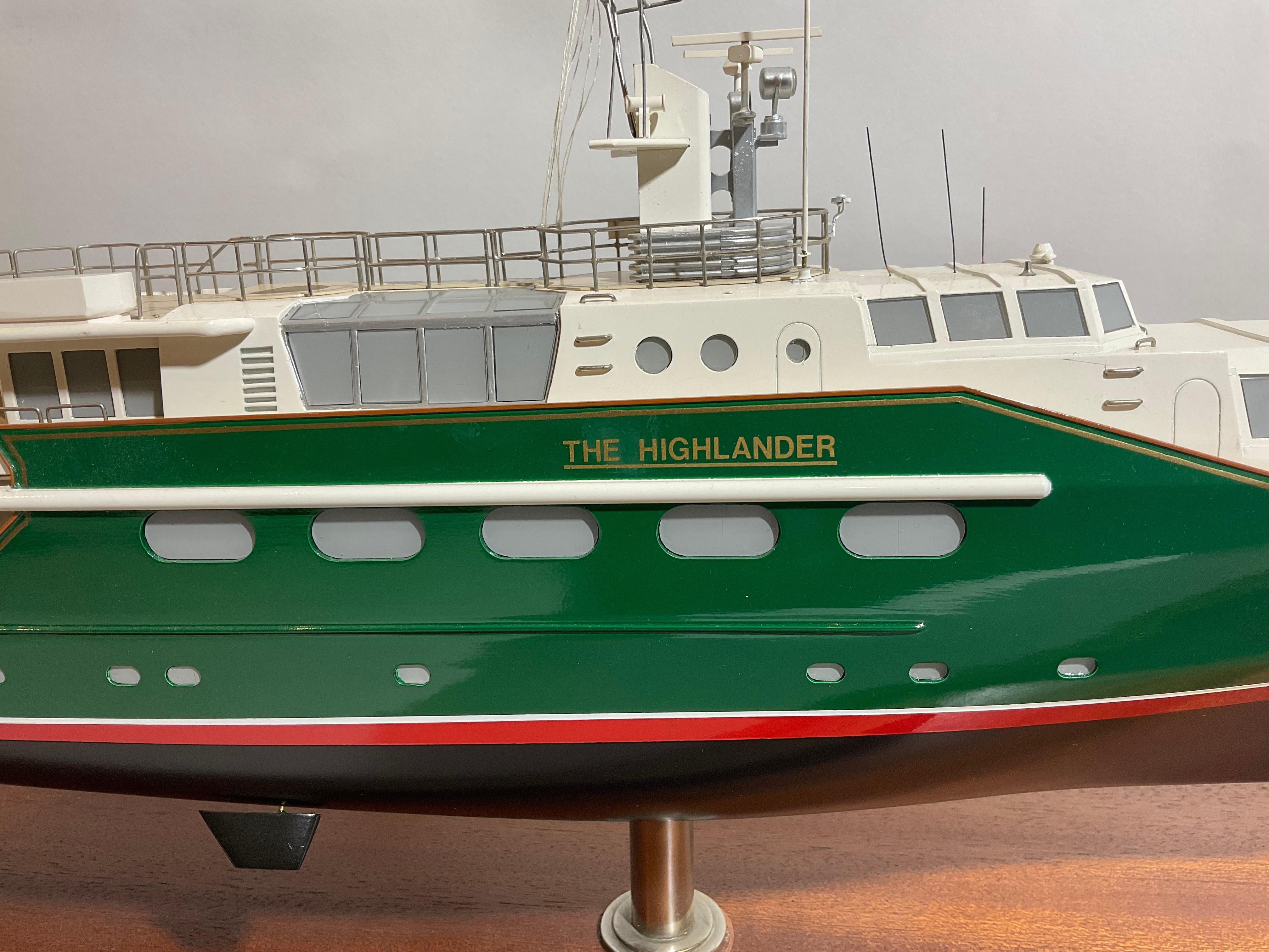 Modèle du yacht « The Highlander » de Malcolm Forbes en vente 1