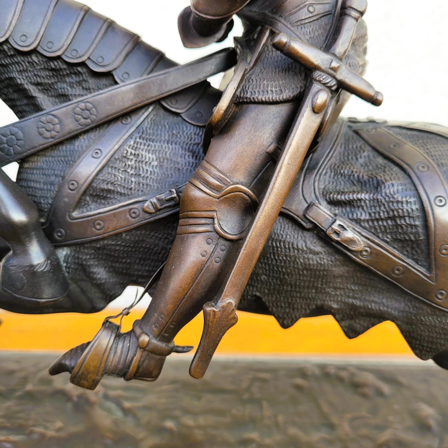 Model Of Nieuwerkerke, Battle Of The Duke Of Clarence, Bronze, Late 19th Century In Good Condition For Sale In MARSEILLE, FR