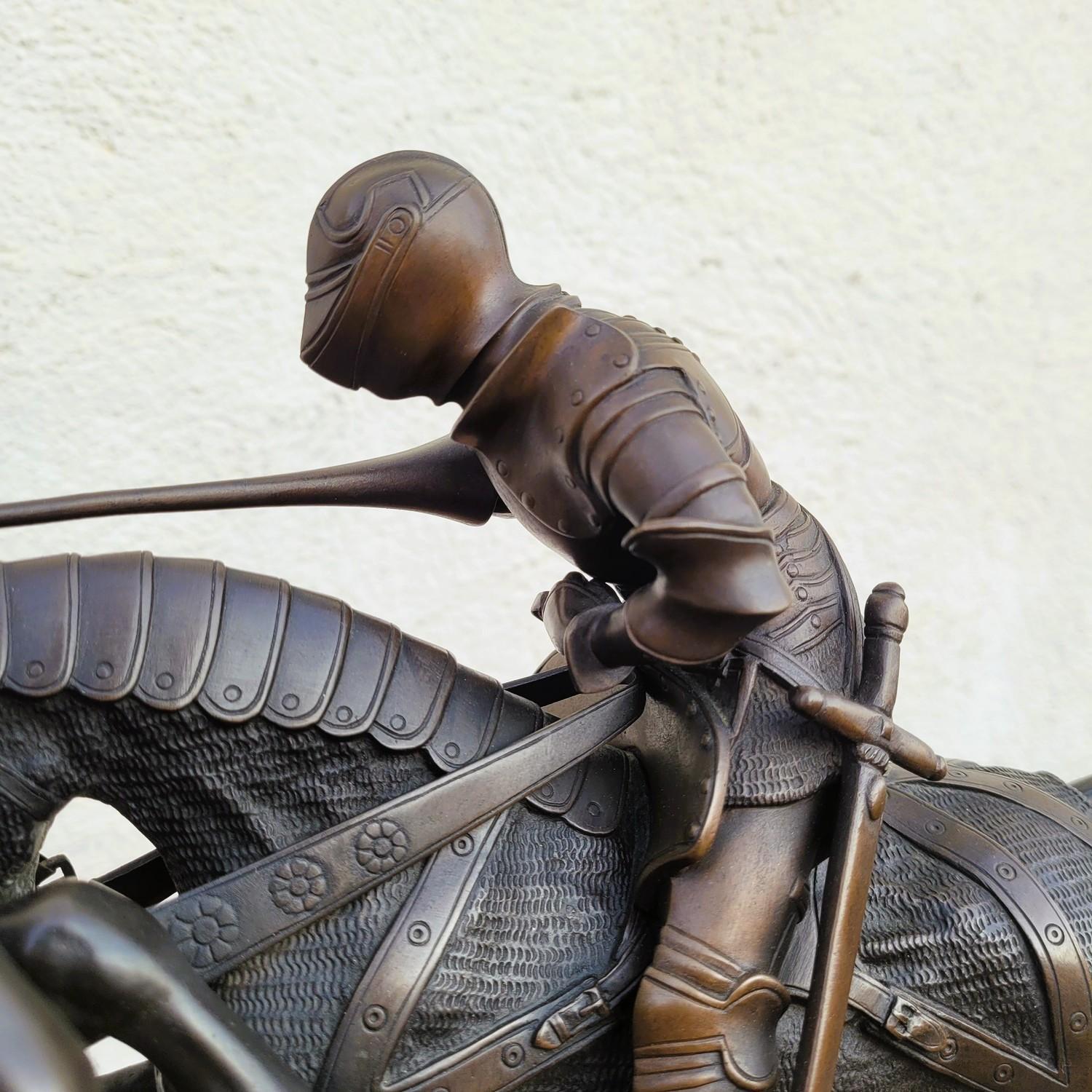 Model Of Nieuwerkerke, Battle Of The Duke Of Clarence, Bronze, Late 19th Century For Sale 2