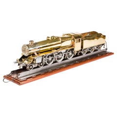 Retro Model of the 4-6-0 steam locomotive the Black Knight