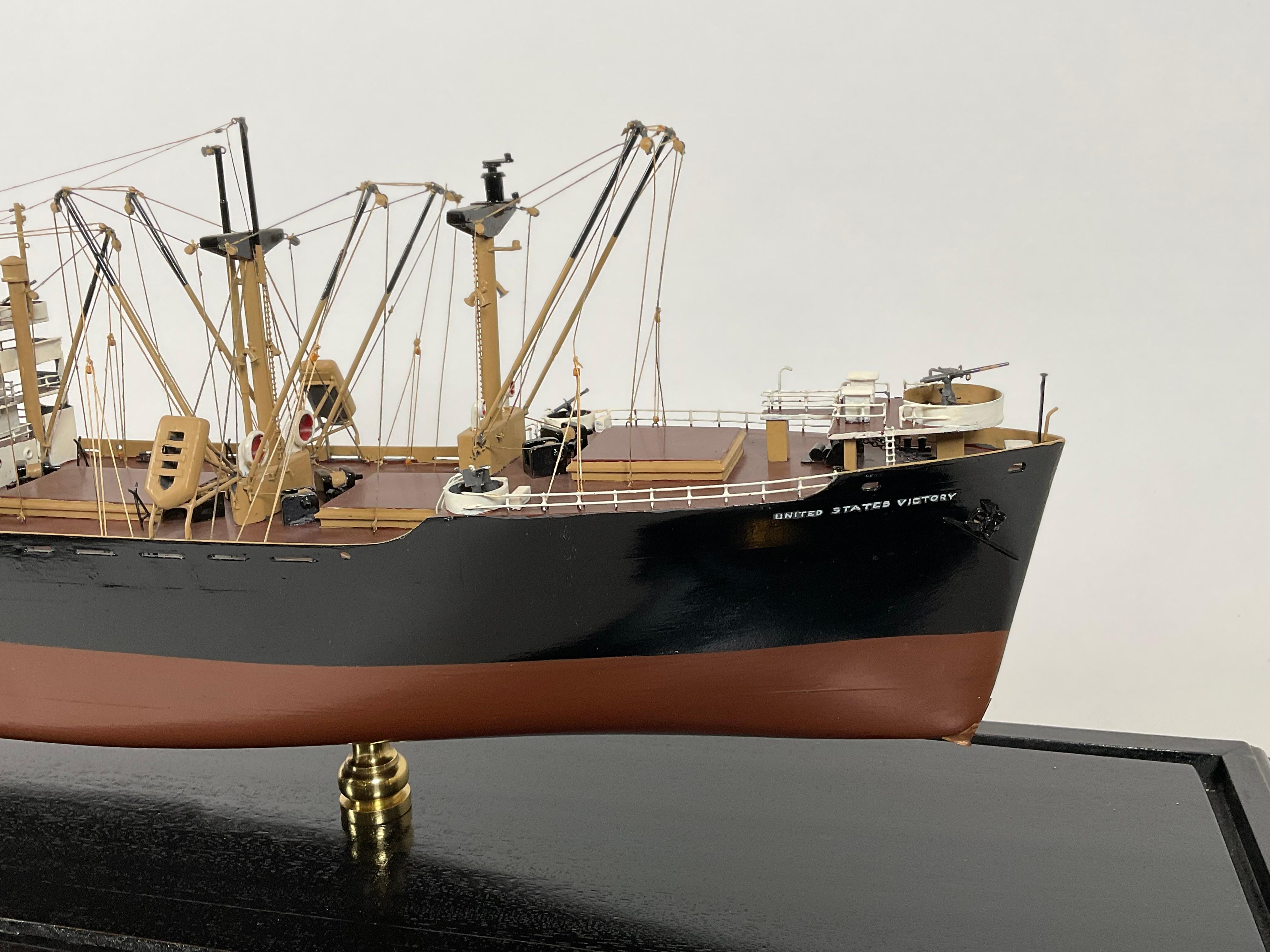 North American Model of the American Merchant Ship “United States Victory” For Sale