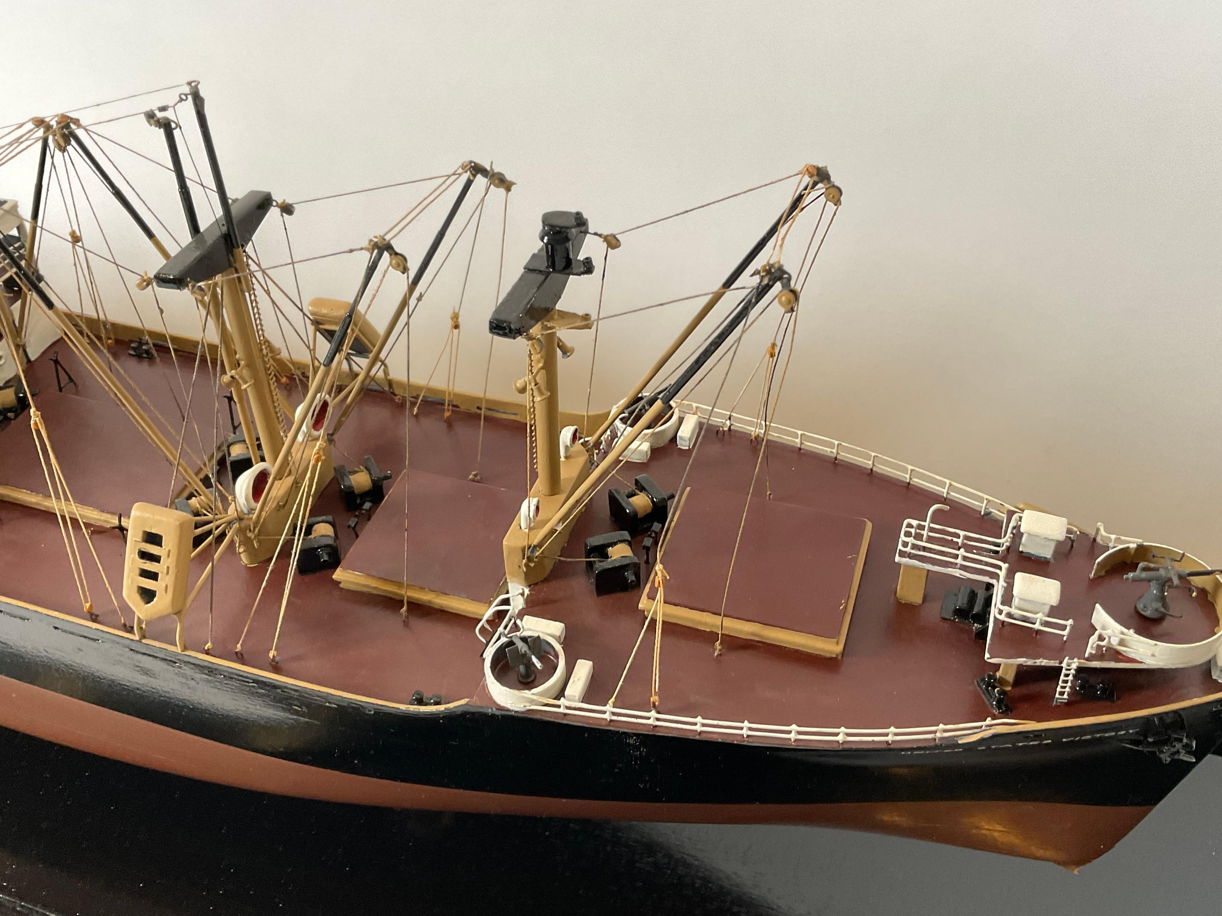 Wood Model of the American Merchant Ship “United States Victory” For Sale