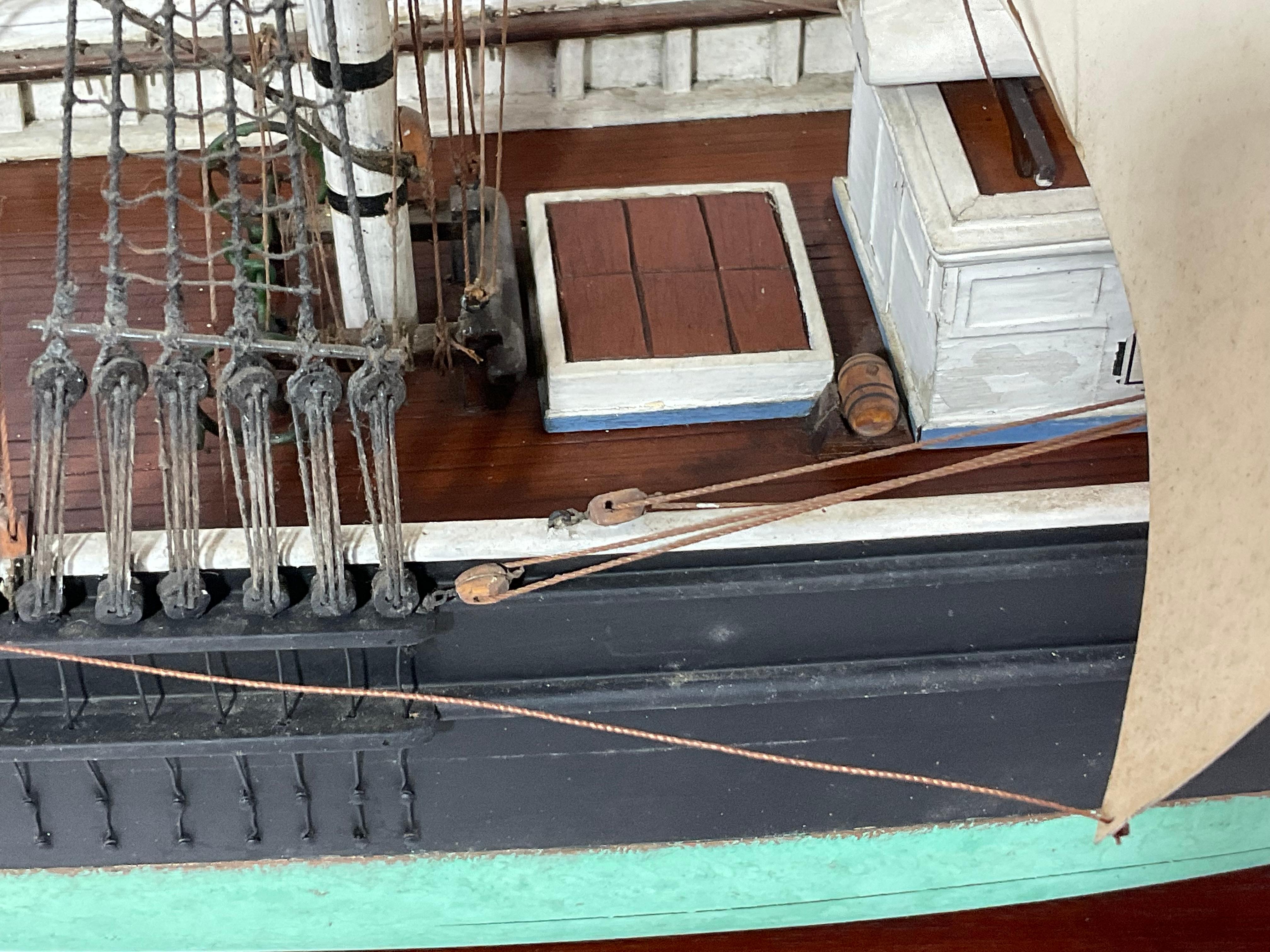 Model of the Boston Built American Clipper Ship 