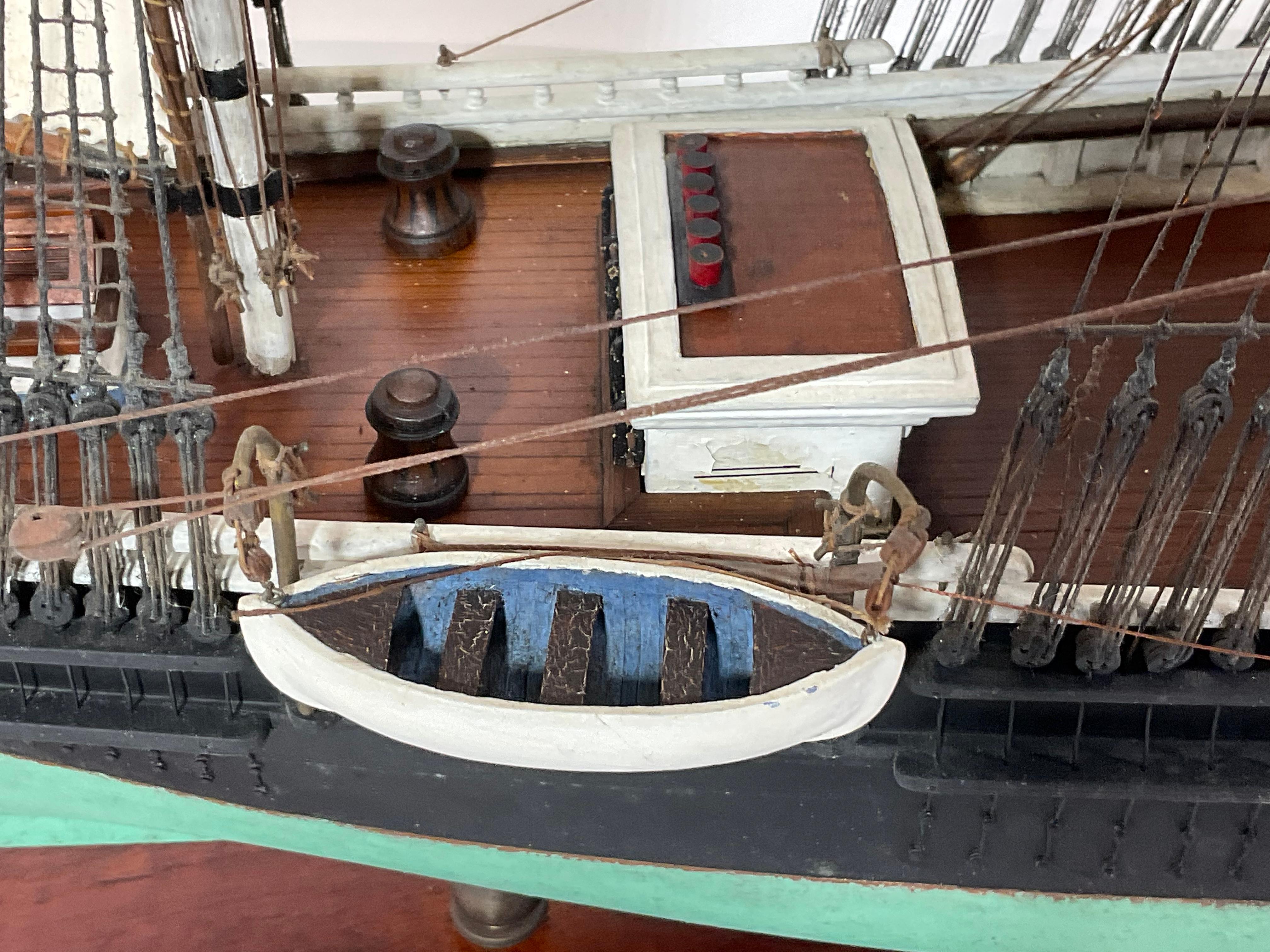 Model of the Boston Built American Clipper Ship 