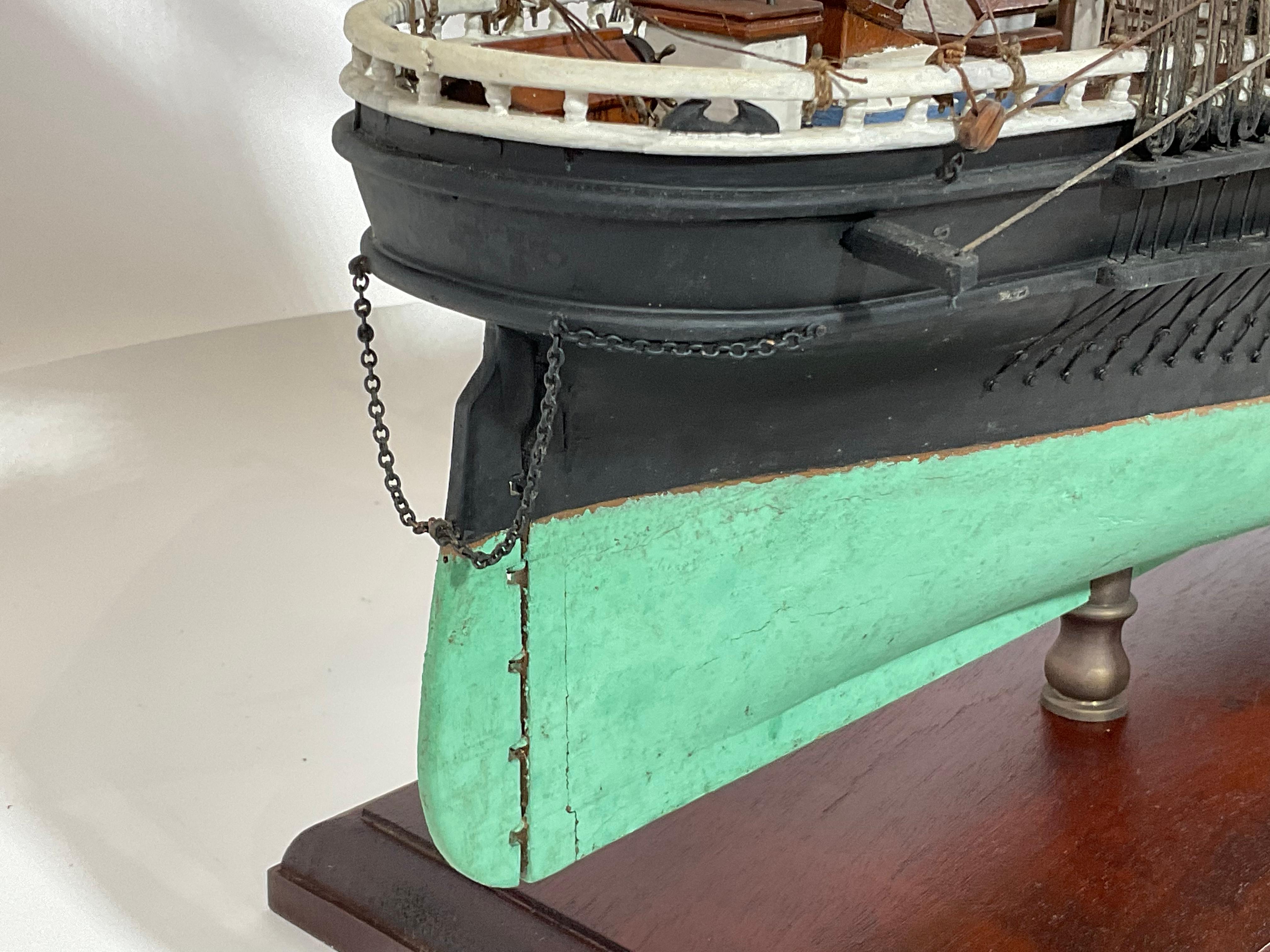 Model of the Boston Built American Clipper Ship 