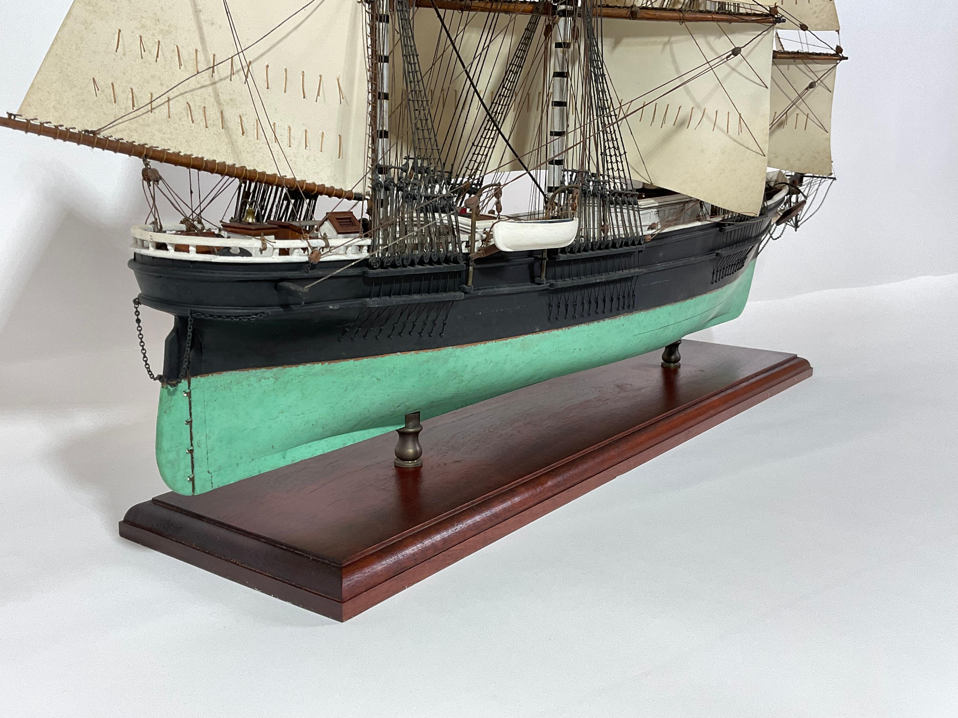 Model of the Boston Built American Clipper Ship 