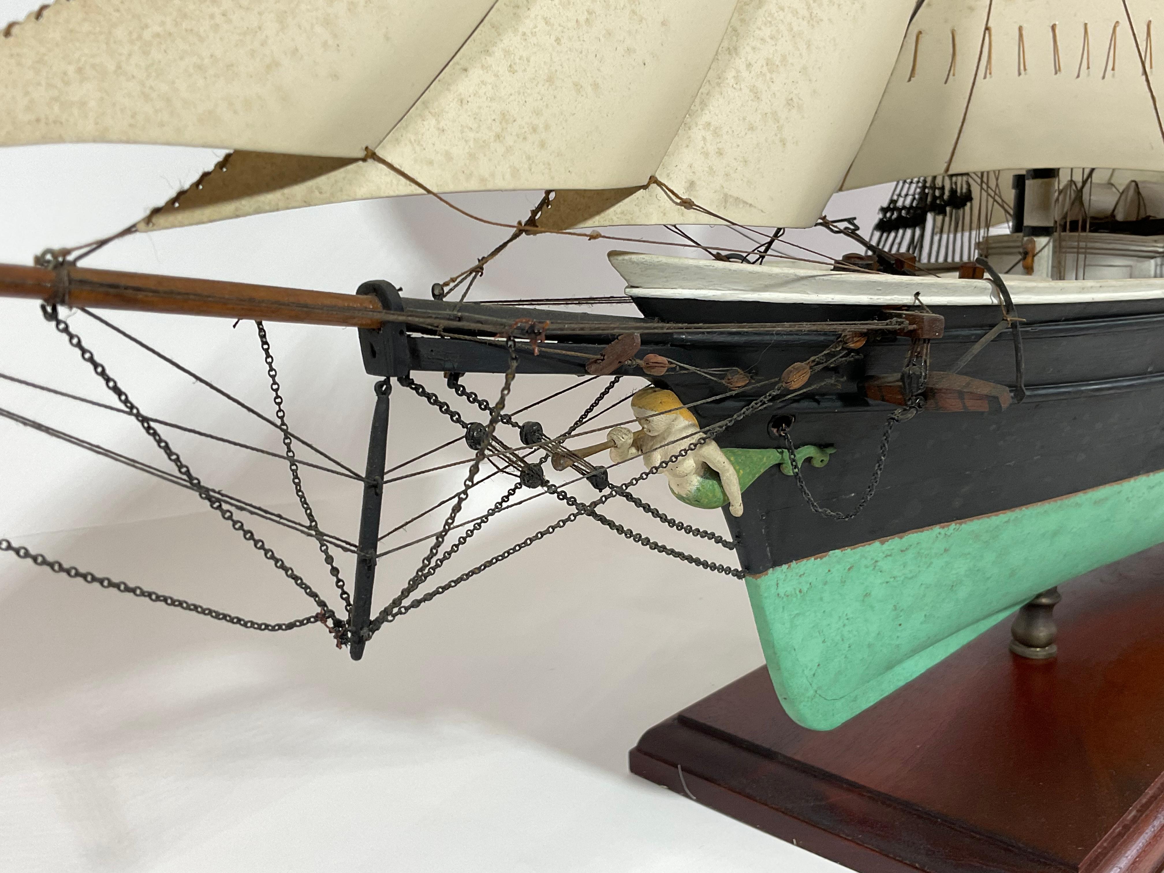 Model of the Boston Built American Clipper Ship 