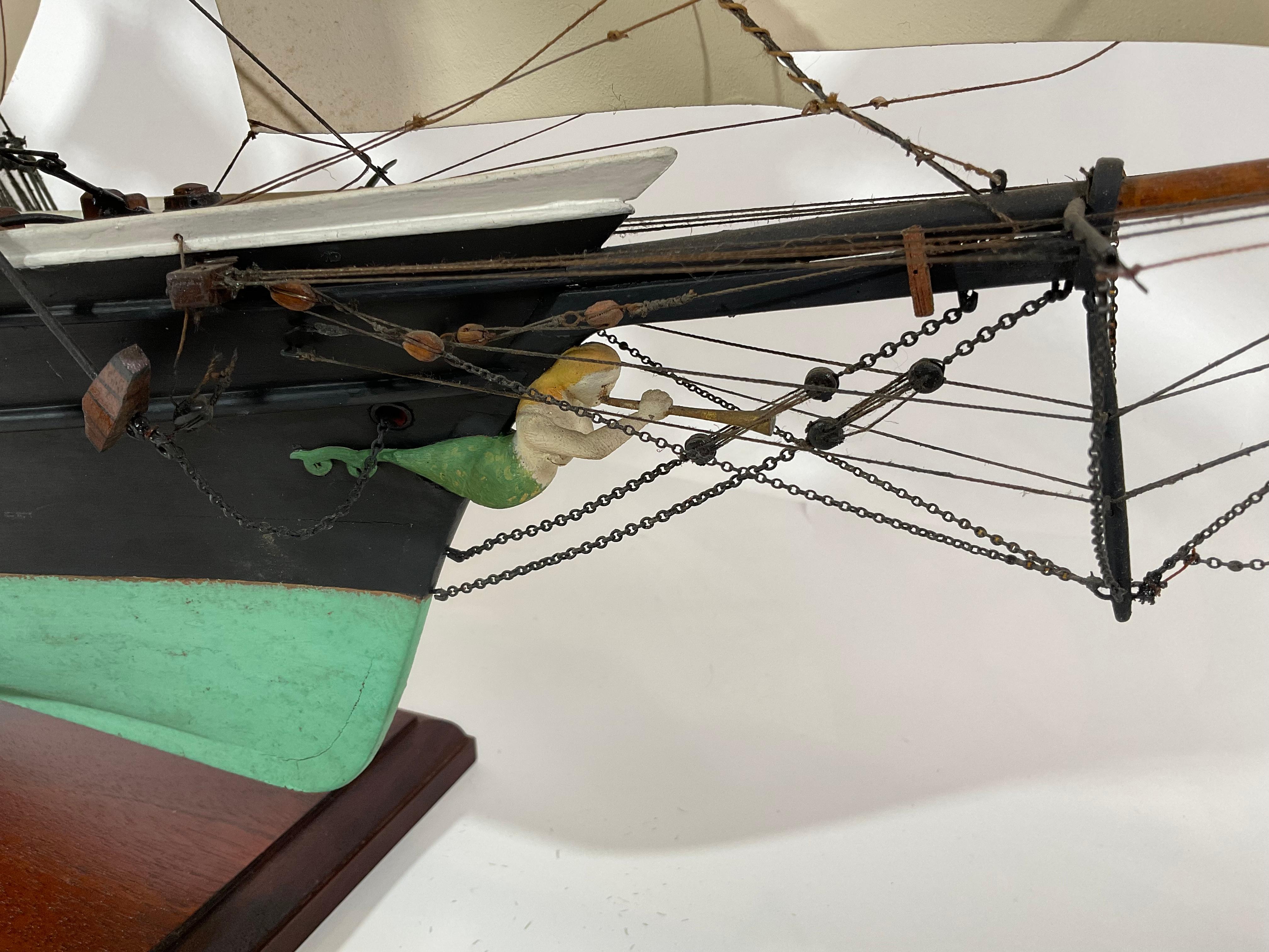 Model of the Boston Built American Clipper Ship 