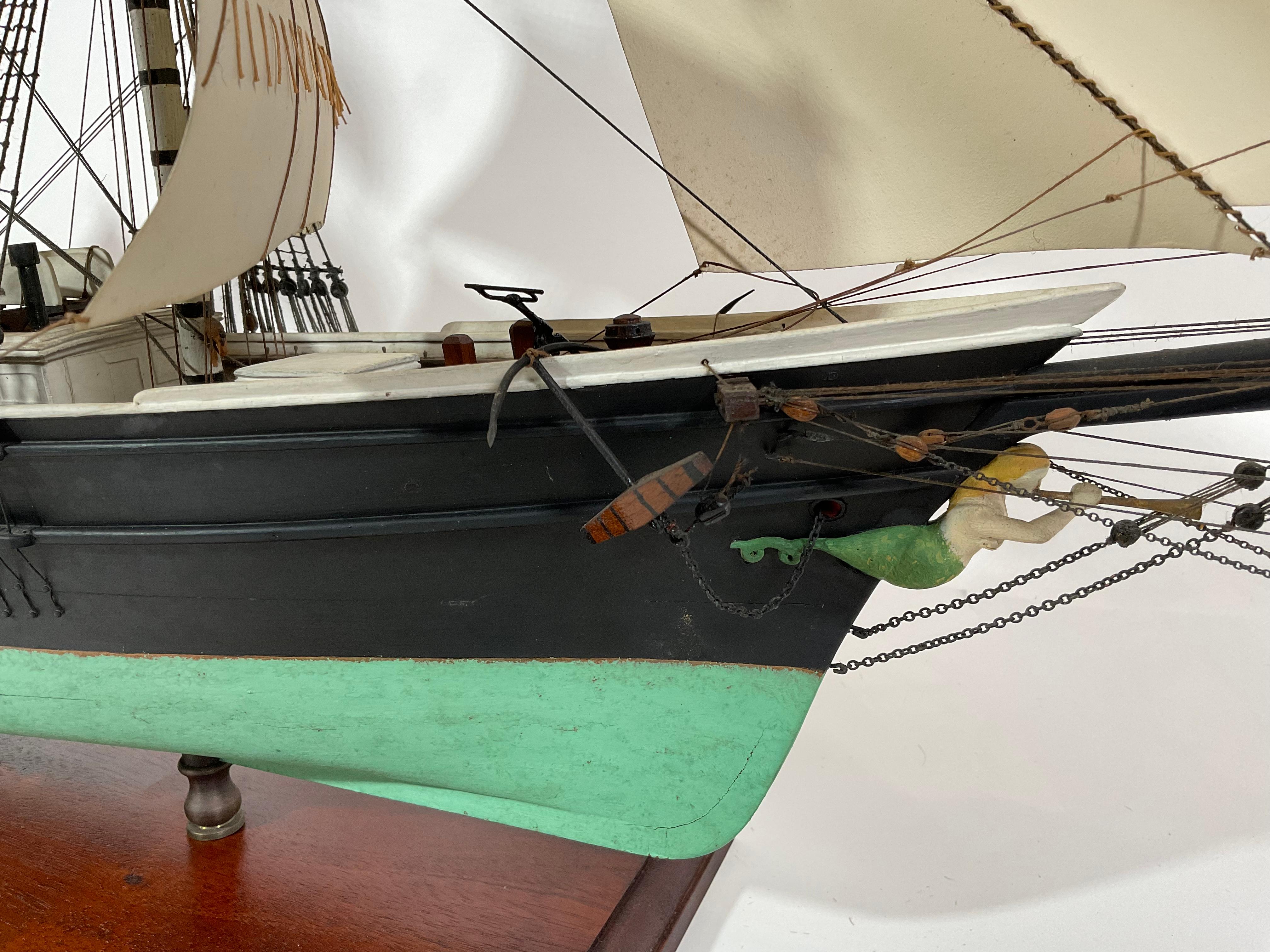 Mid-20th Century Model of the Boston Built American Clipper Ship 