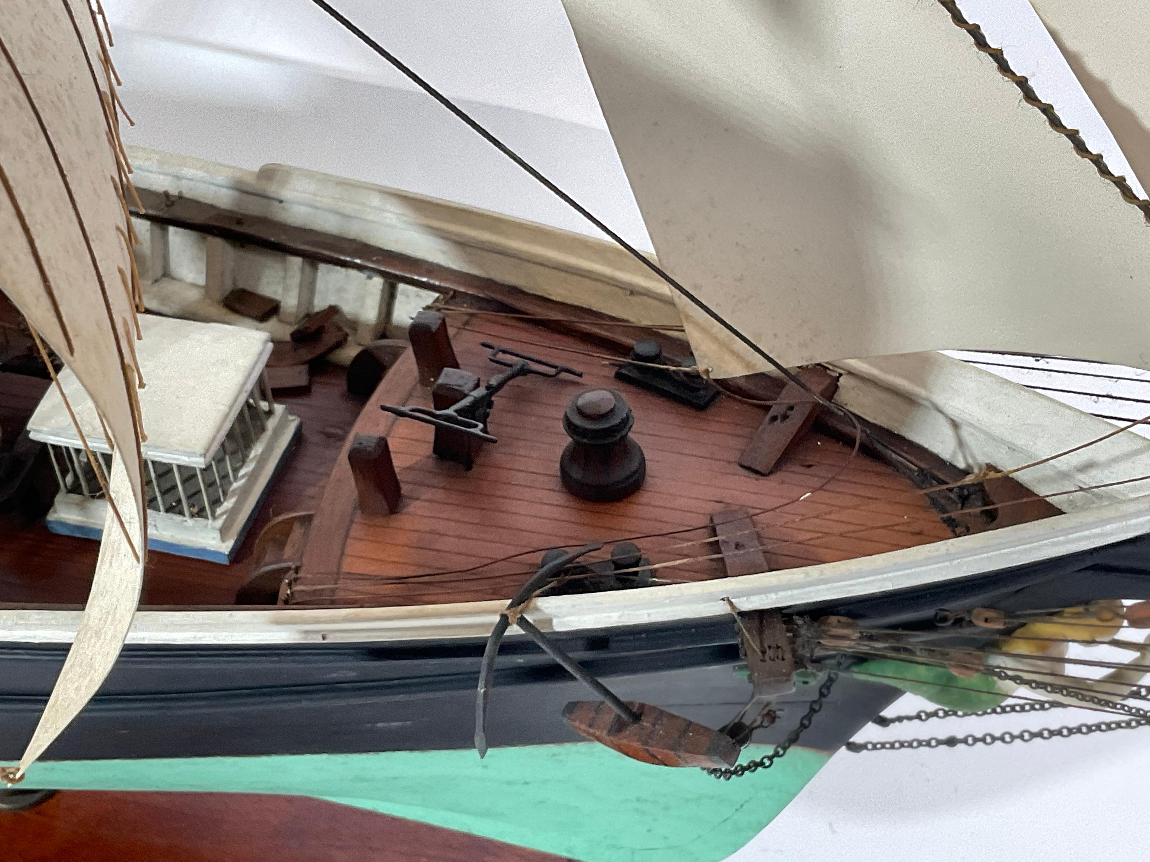 Wood Model of the Boston Built American Clipper Ship 