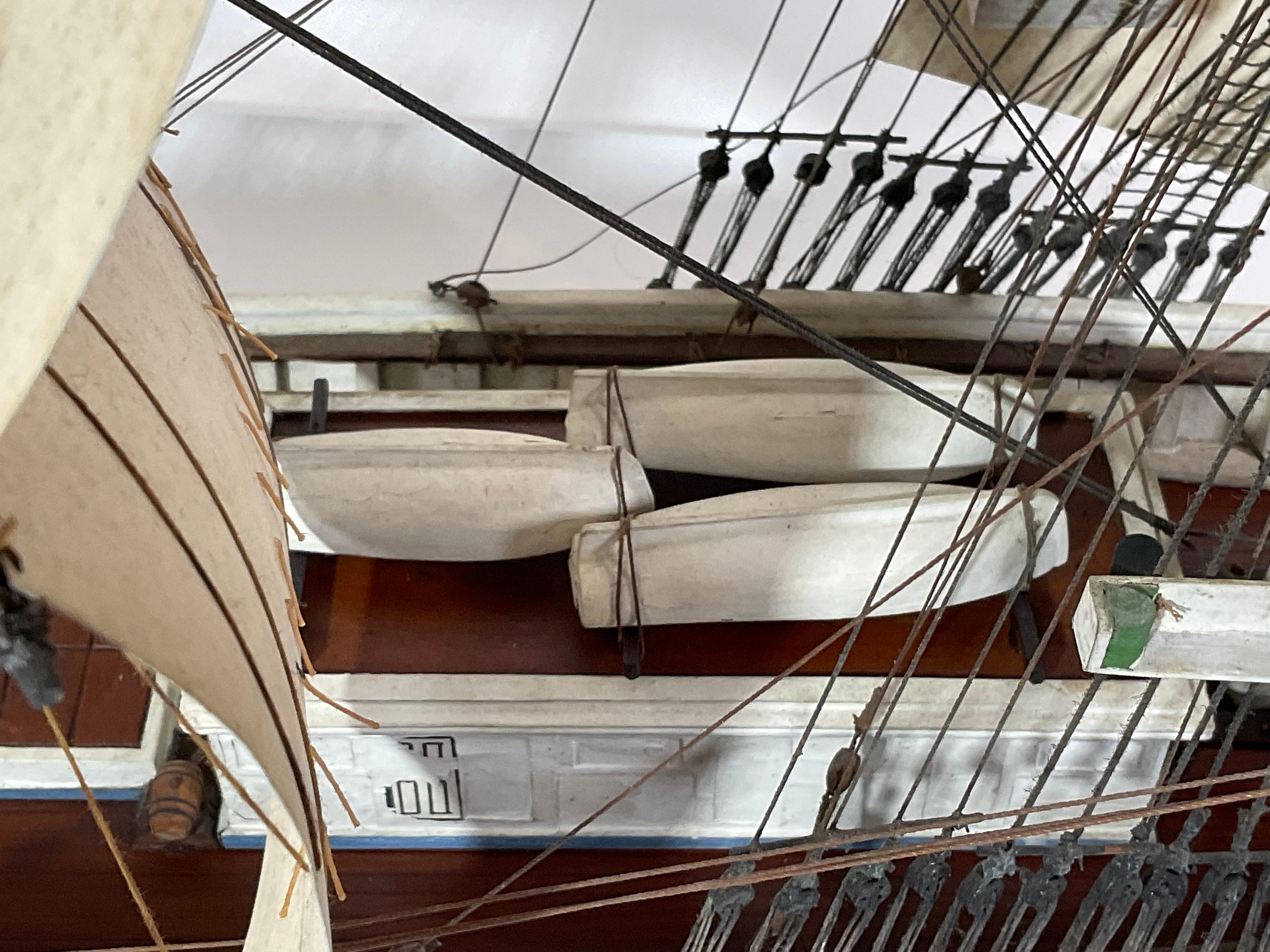 Model of the Boston Built American Clipper Ship 