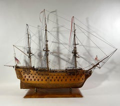 Model of the British Royal Navy Frigate HMS Victory