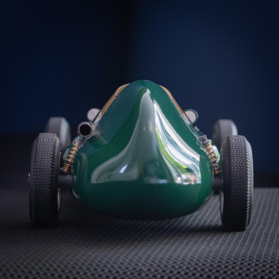 Contemporary Model of the Formula One Vanwall Racing Car