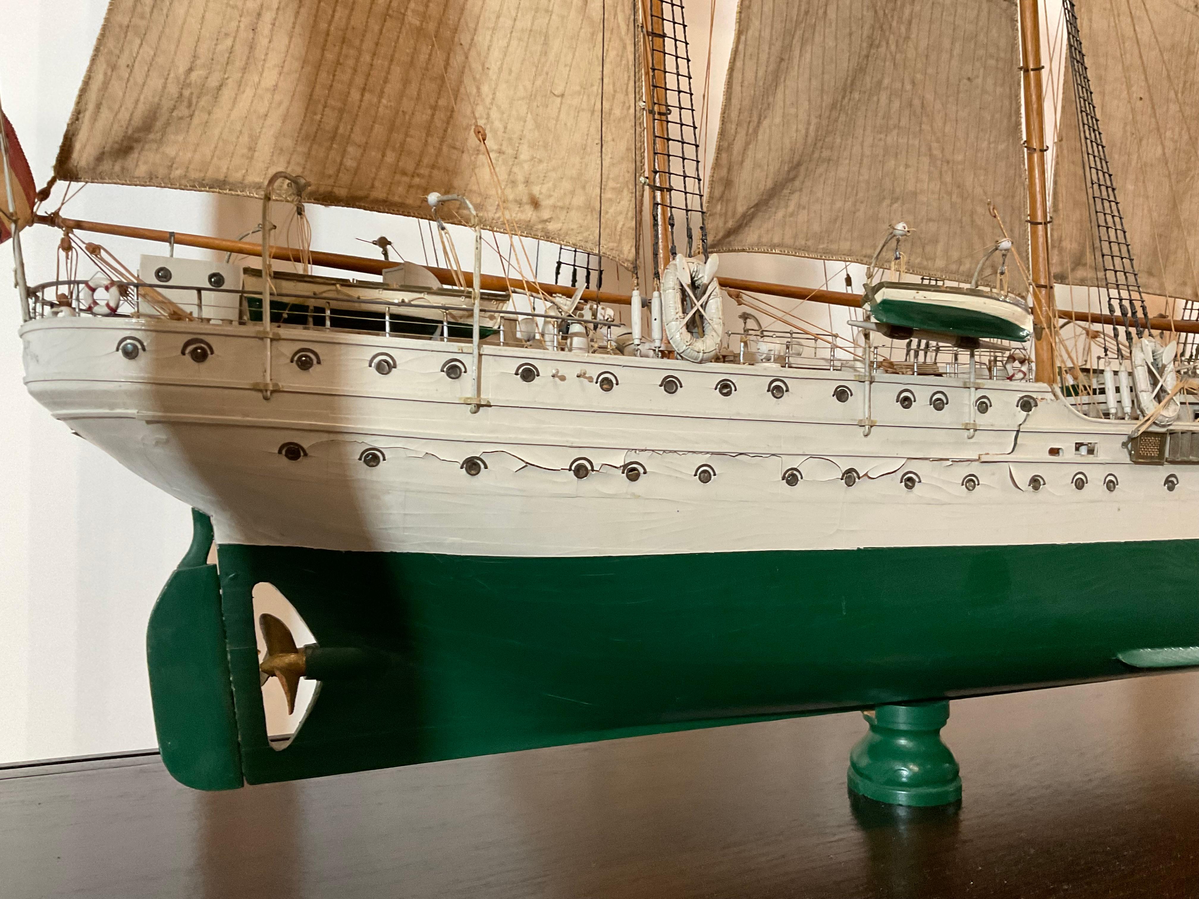 Model of the Juan Sebastian de Elcano For Sale 12