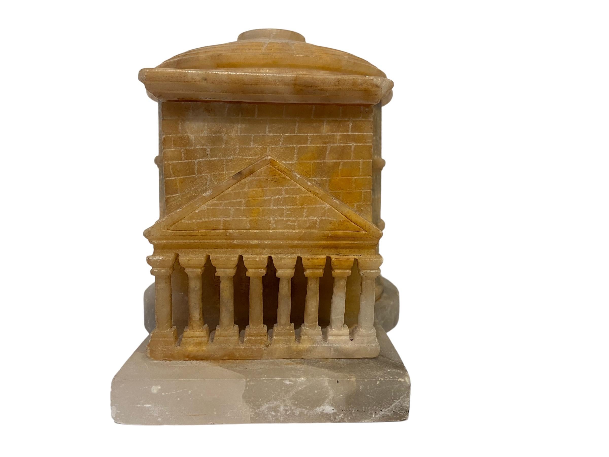 Classical Roman Model of the Pantheon, Grand Tour