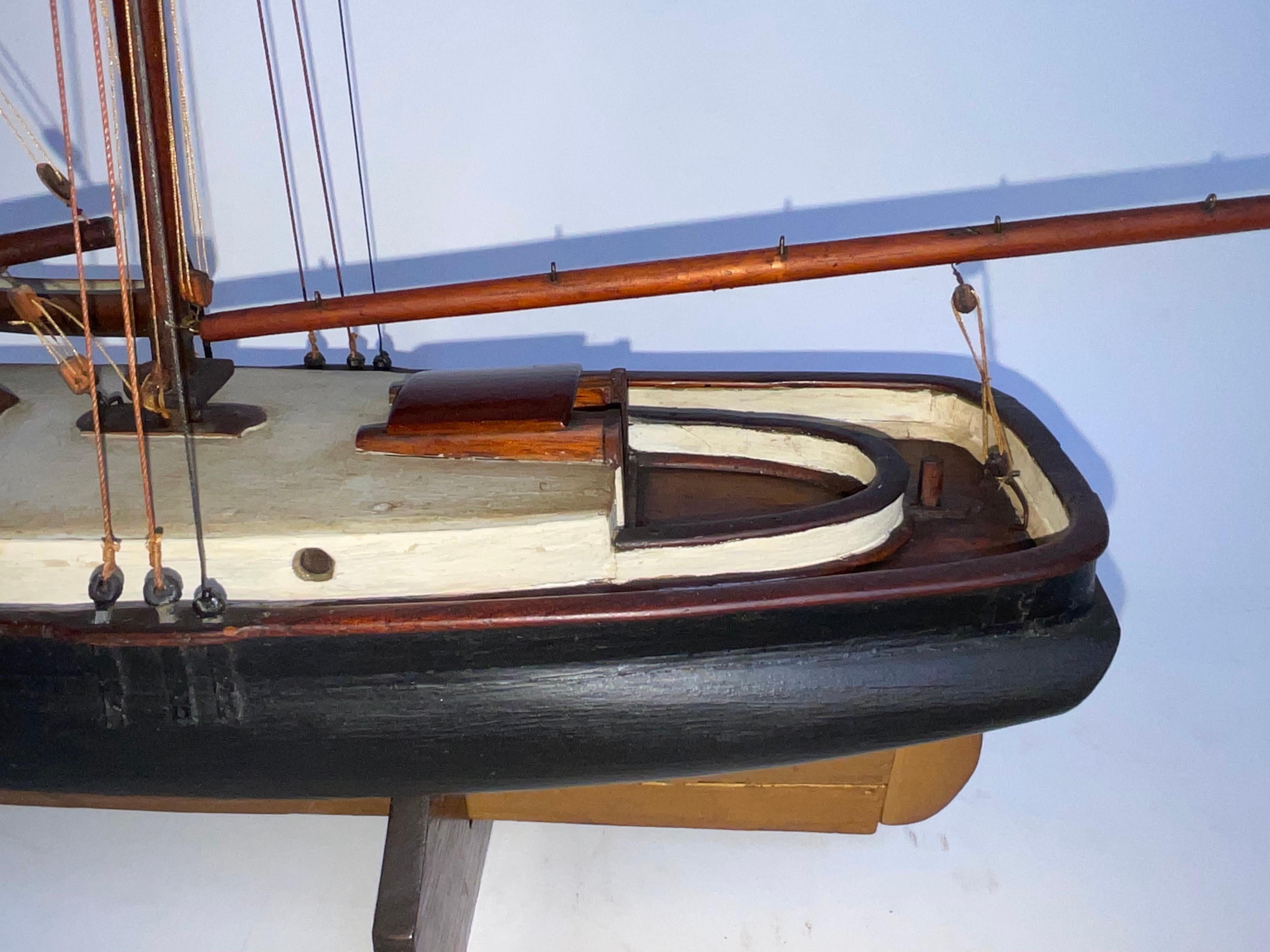 Modèle du yacht Schooner Yacht Vim en vente 6