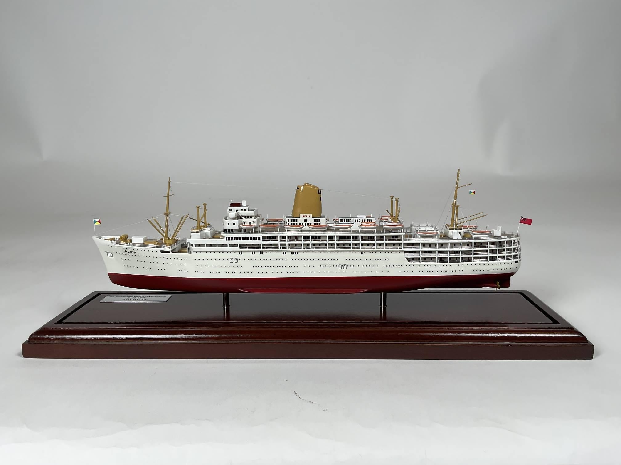 Contemporary Model of the SS Steam Ship Iberia For Sale