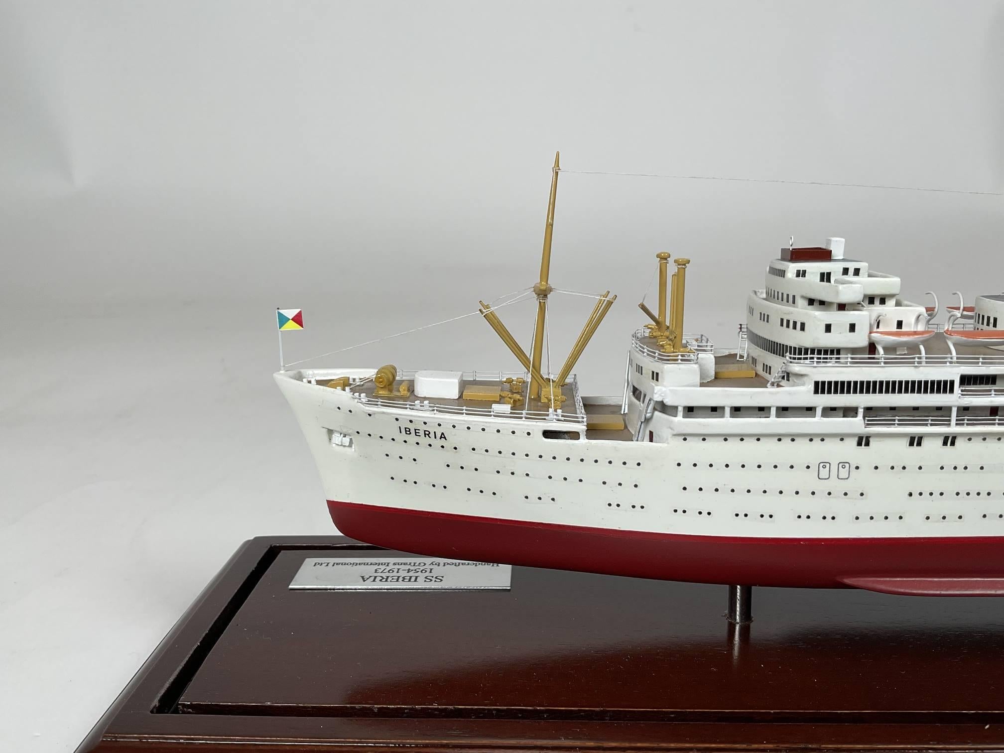 Model of the SS Steam Ship Iberia For Sale 2