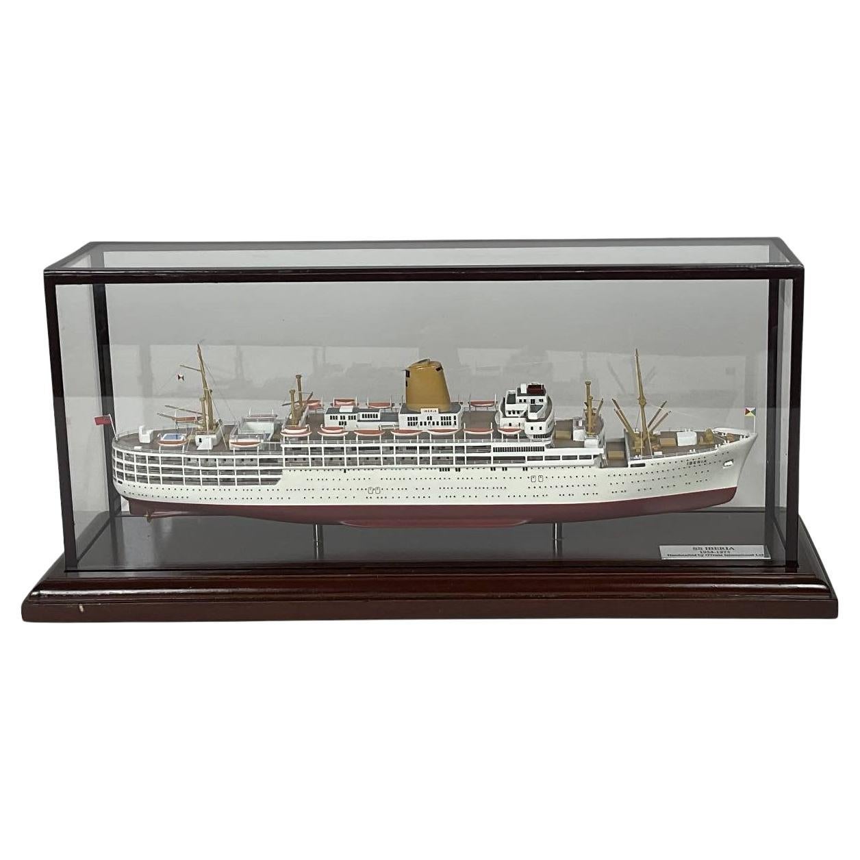 Model of the SS Steam Ship Iberia