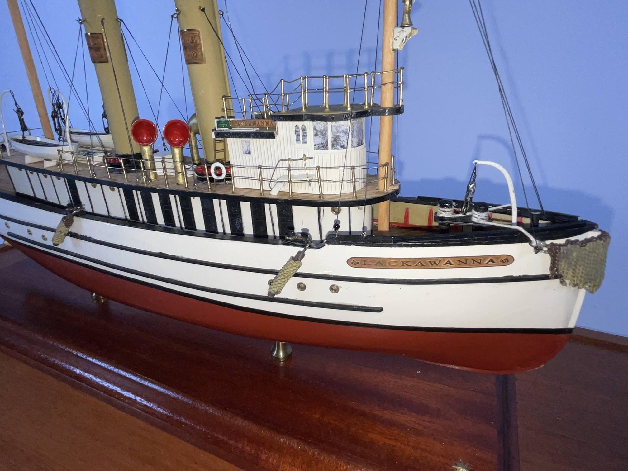 Modèle du bateau à vapeur Lackawana en vente 8