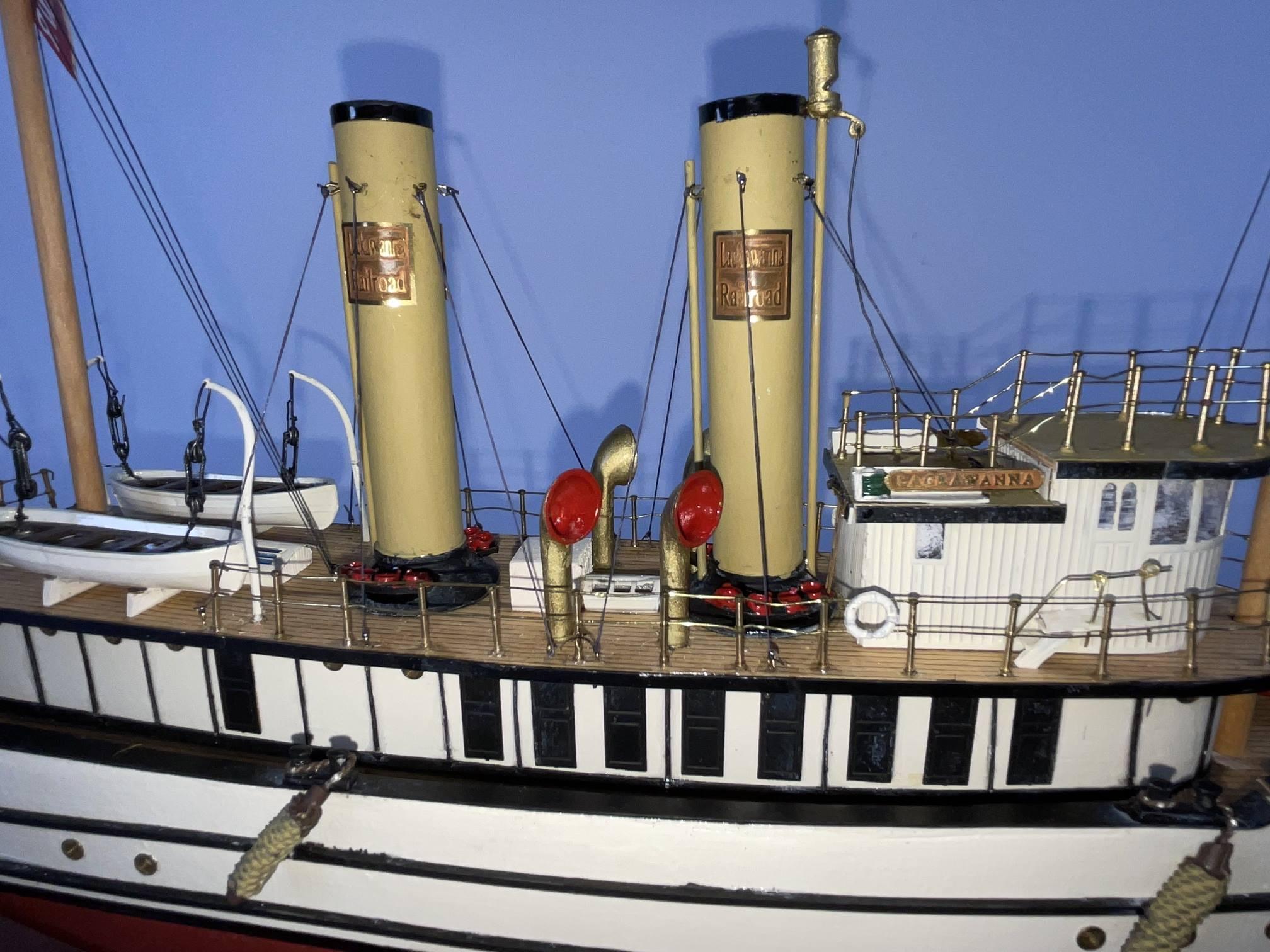 Modèle du bateau à vapeur Lackawana en vente 9