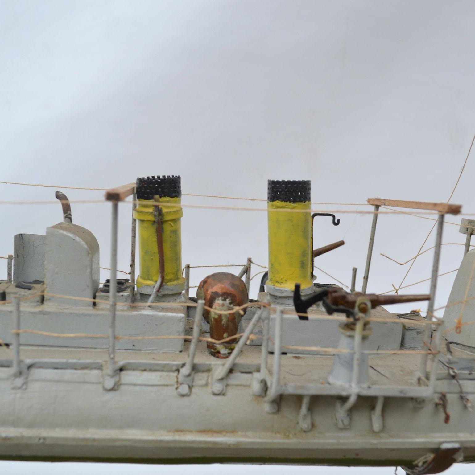 Model of the Torpedo Boat 'Drazki' Ussr, 1907 1