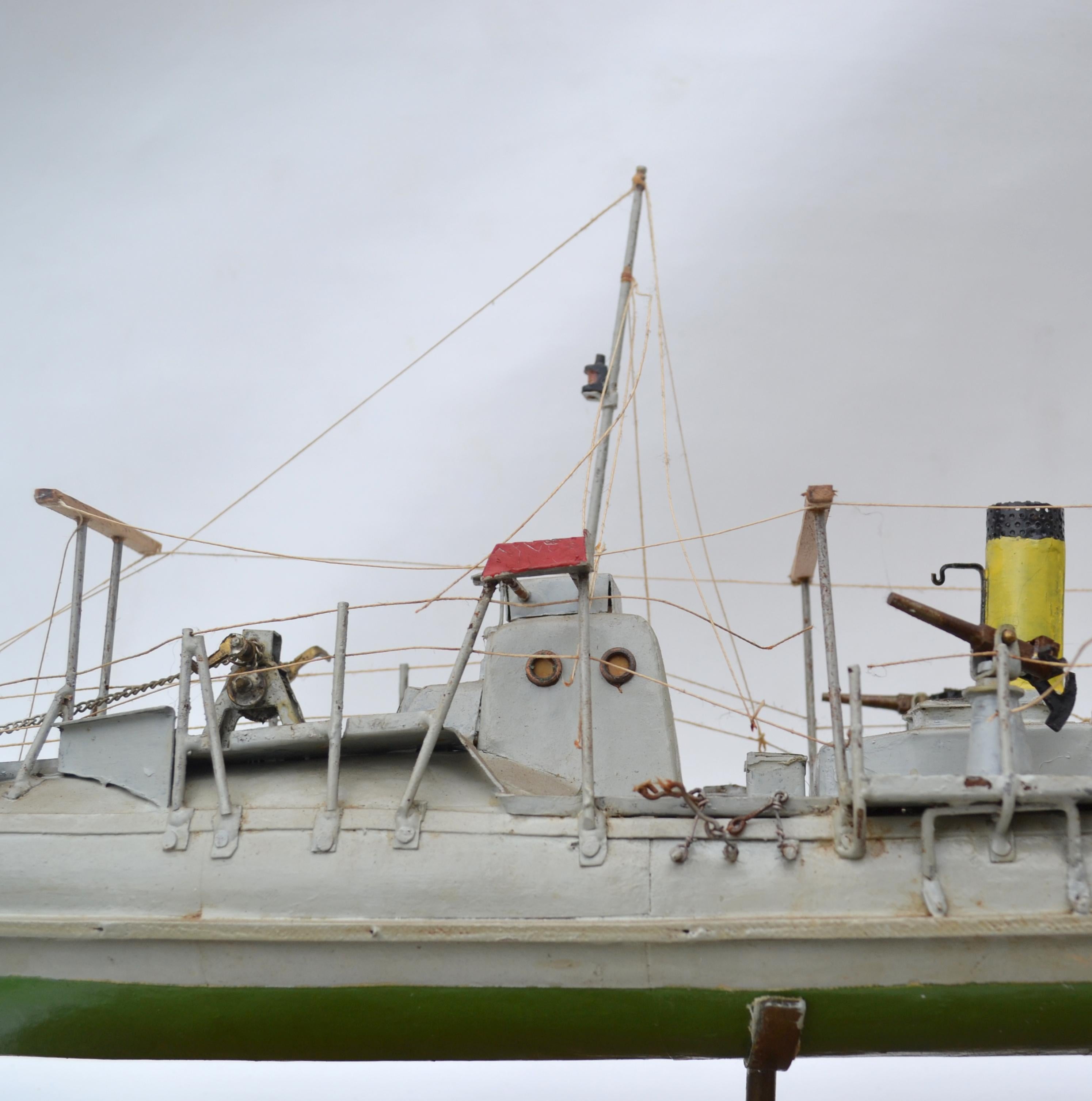Model of the Torpedo Boat 'Drazki' Ussr, 1907 4
