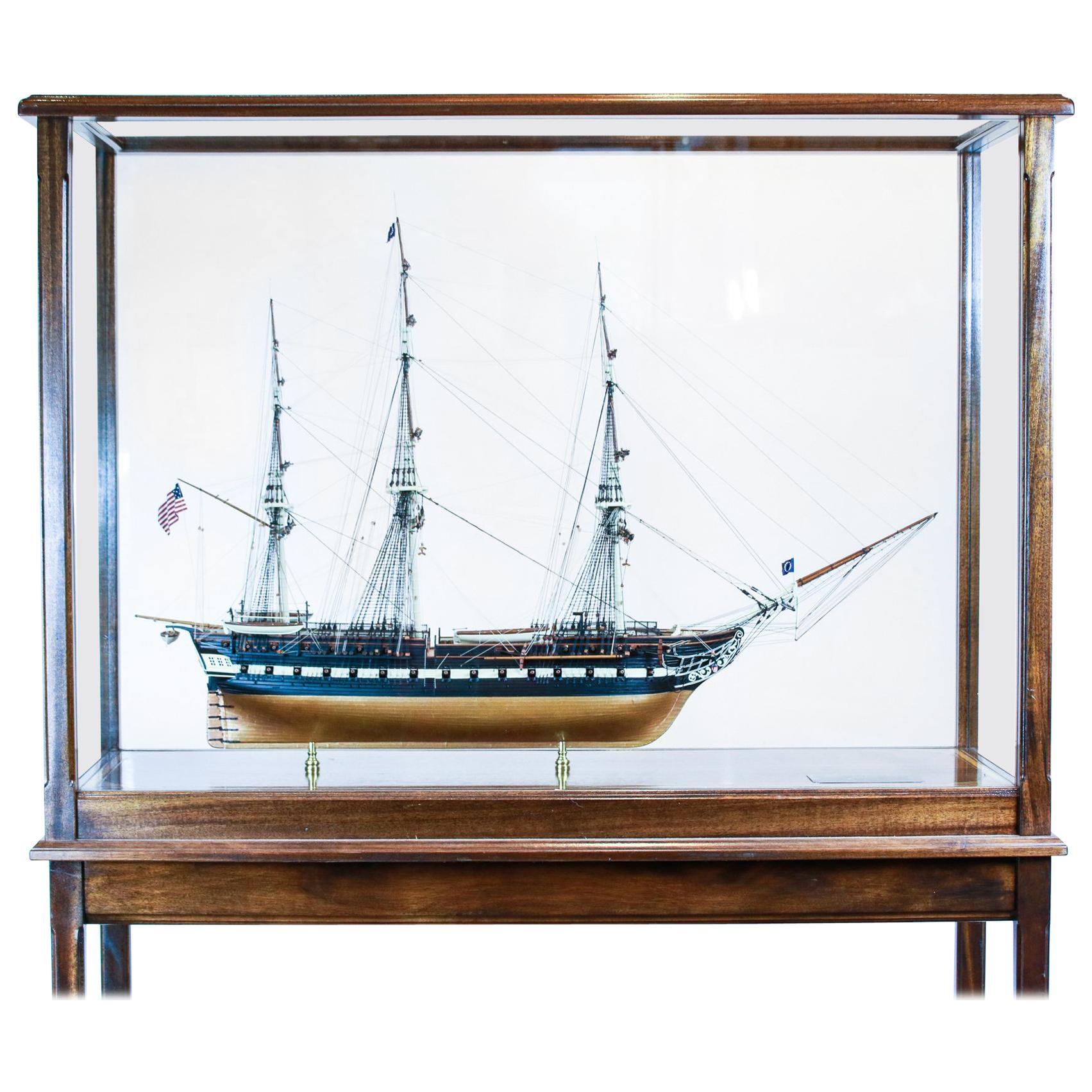 Model of the USS Constitution Old Ironsides