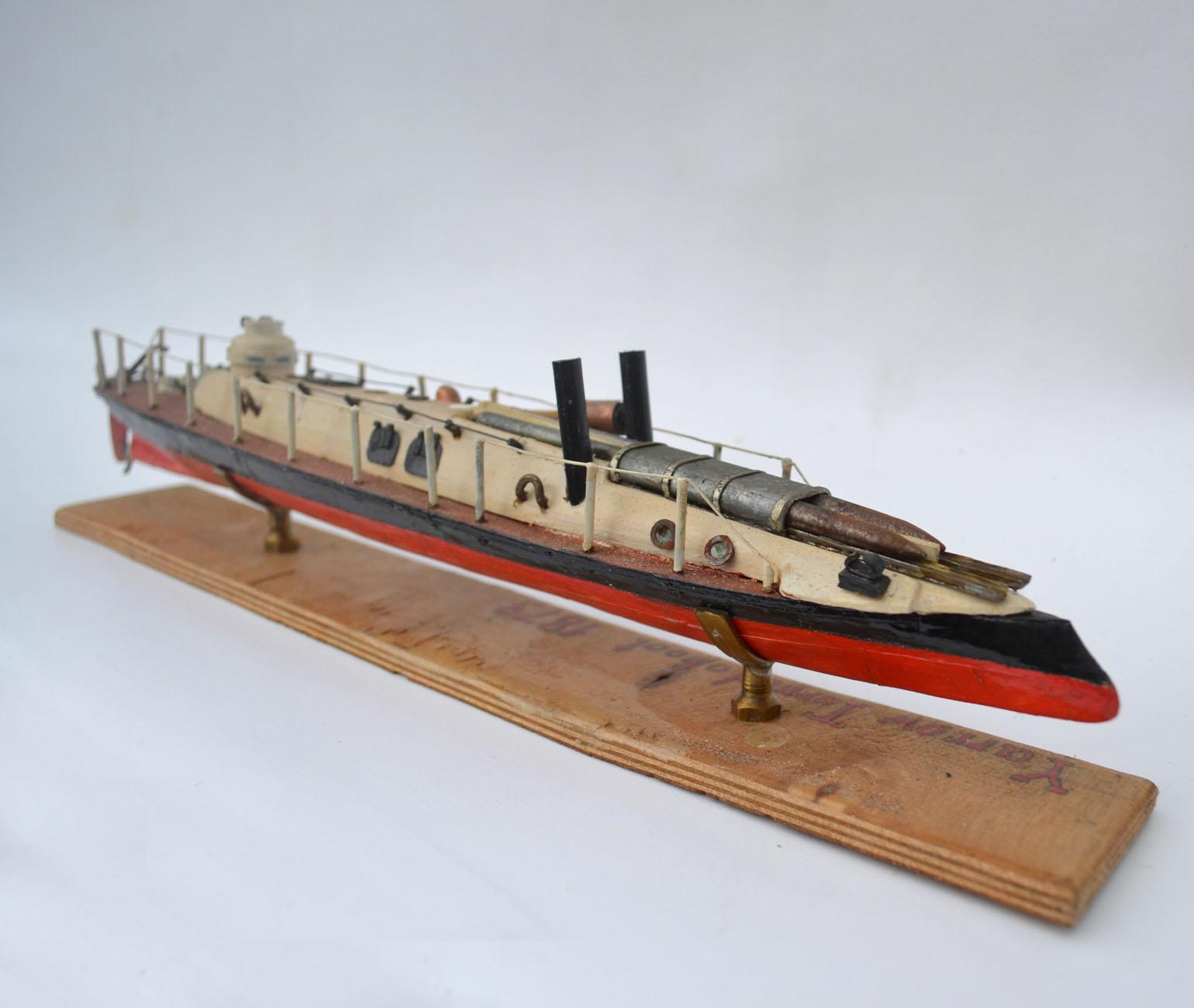 German Model of 'Yarrow' Torpedo Boat, 1879