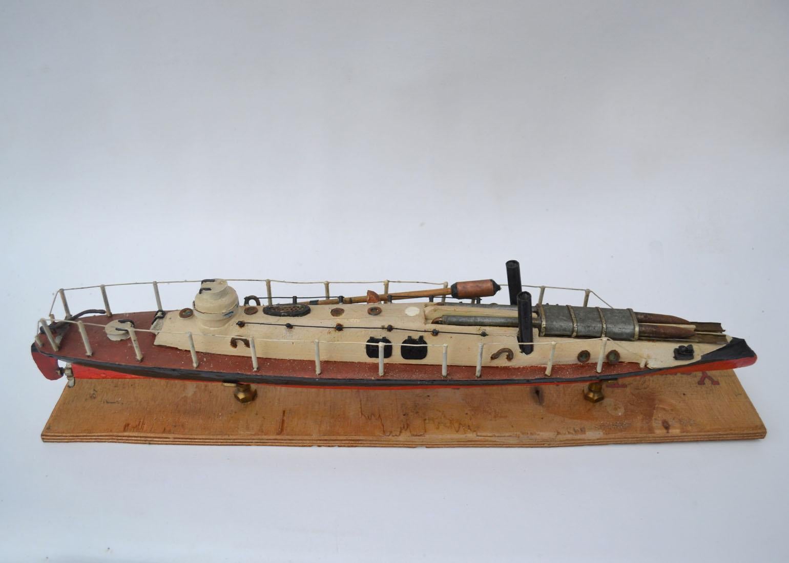 Model of 'Yarrow' Torpedo Boat, 1879 1