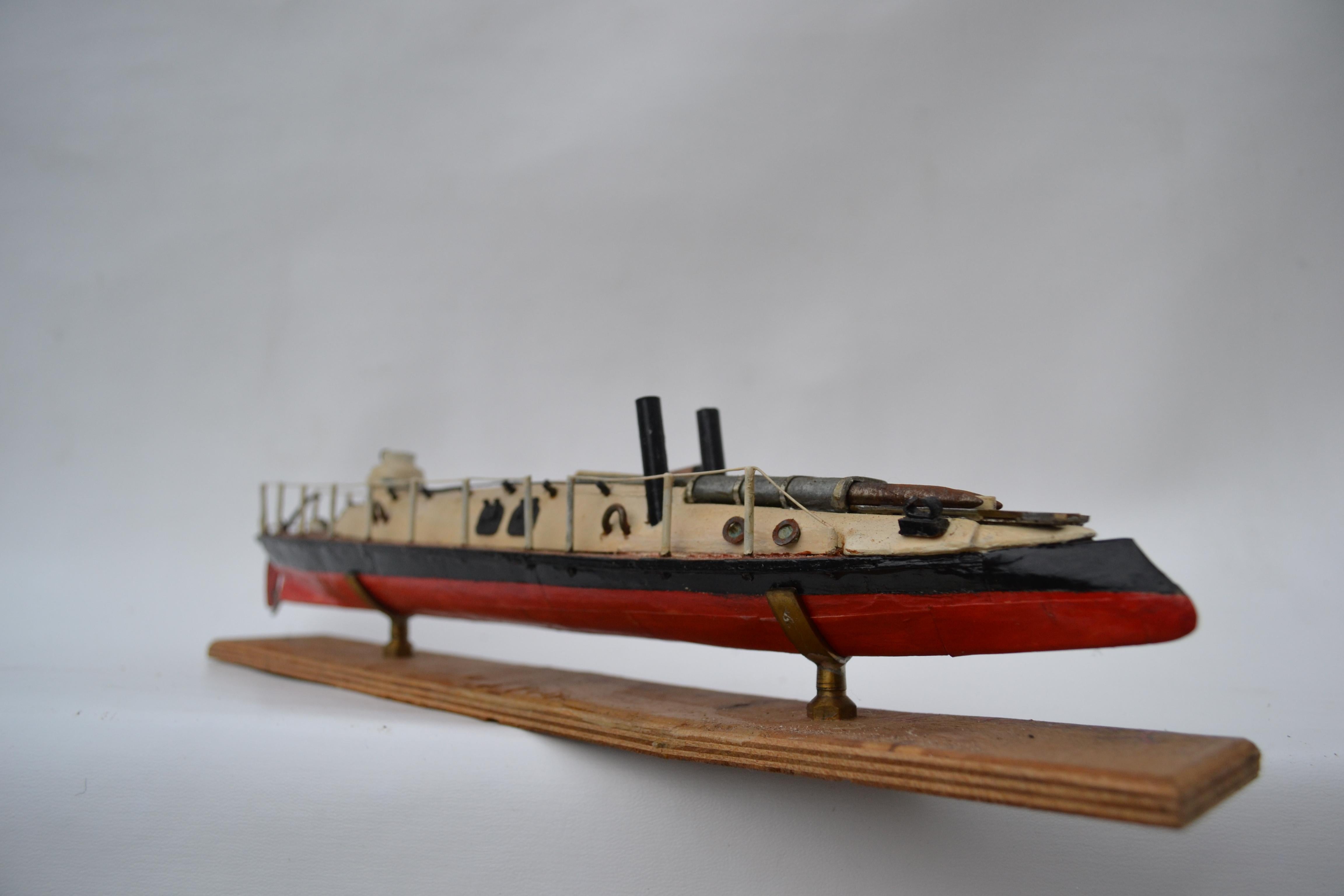 Model of 'Yarrow' Torpedo Boat, 1879 2