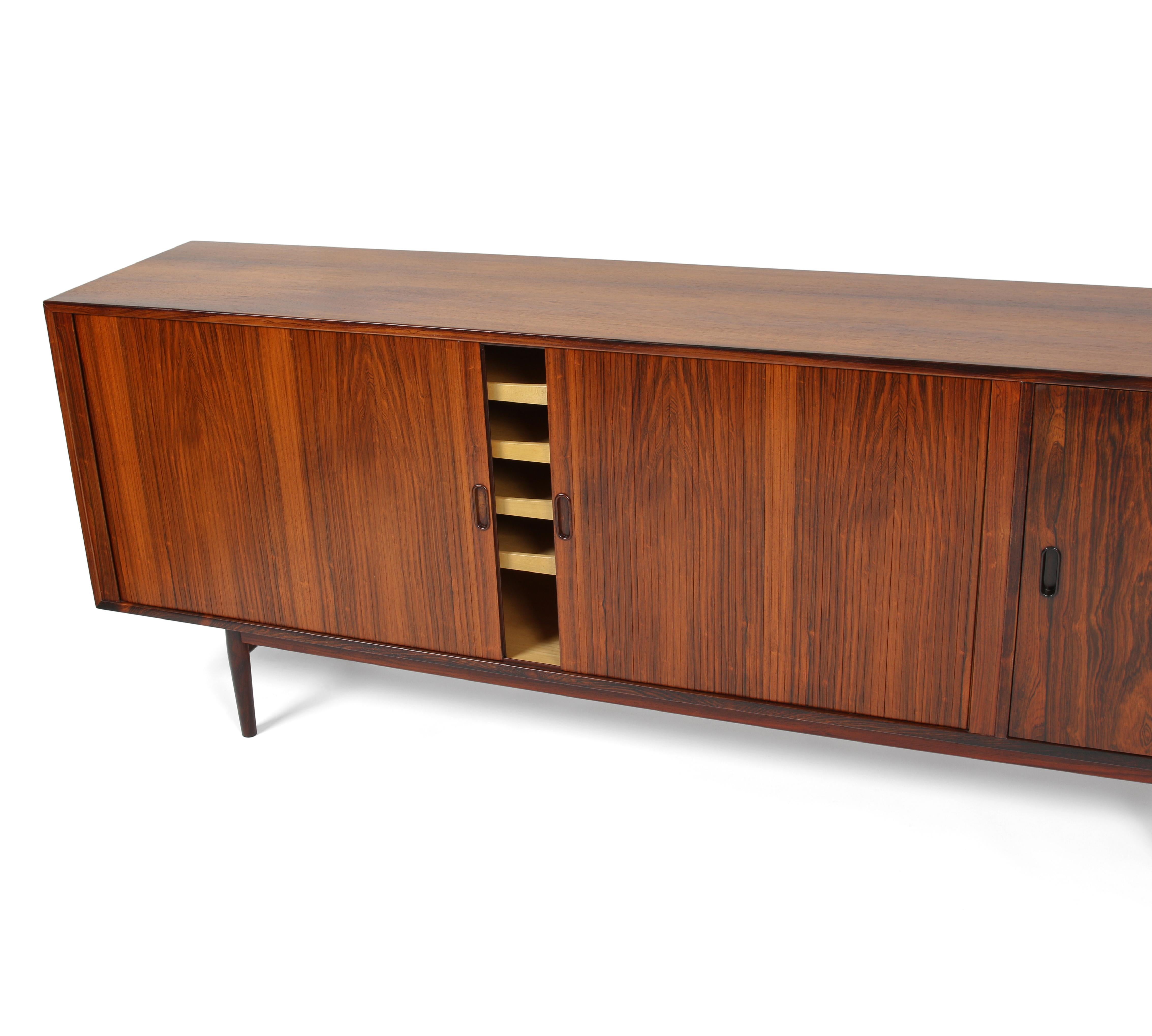 Model OS-36 Rosewood Credenza by Arne Vodder for Sibast Furniture, Circa 1960s 1