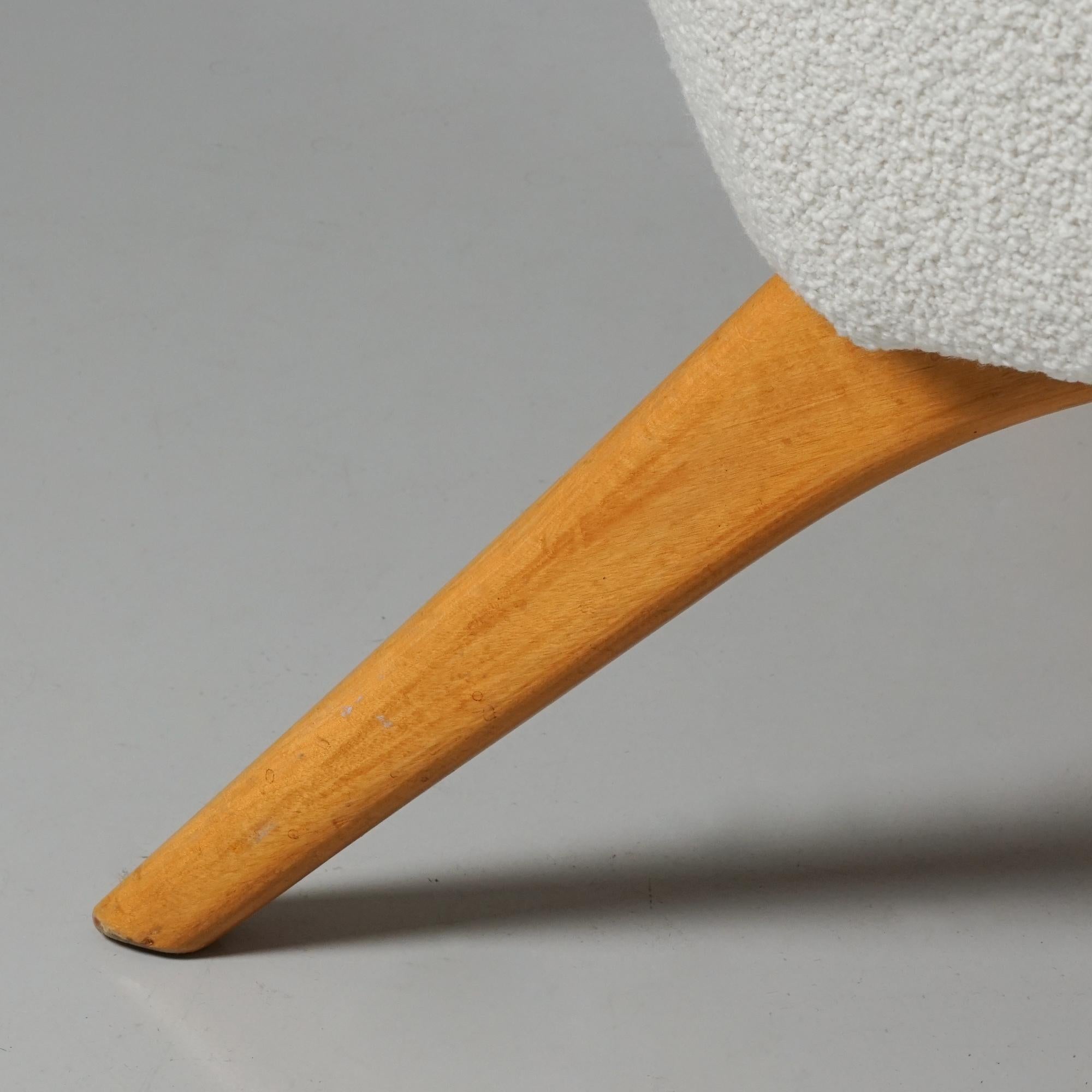 Model Pedro Armchair, Carl Gustaf Hiort af Ornäs, Hiort Tuote Puunveisto, 1950s In Good Condition For Sale In Helsinki, Uusimaa