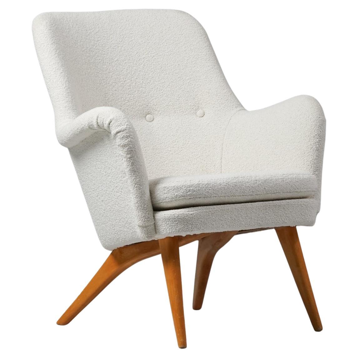 Model Pedro Armchair, Carl Gustaf Hiort af Ornäs, Hiort Tuote Puunveisto, 1950s For Sale