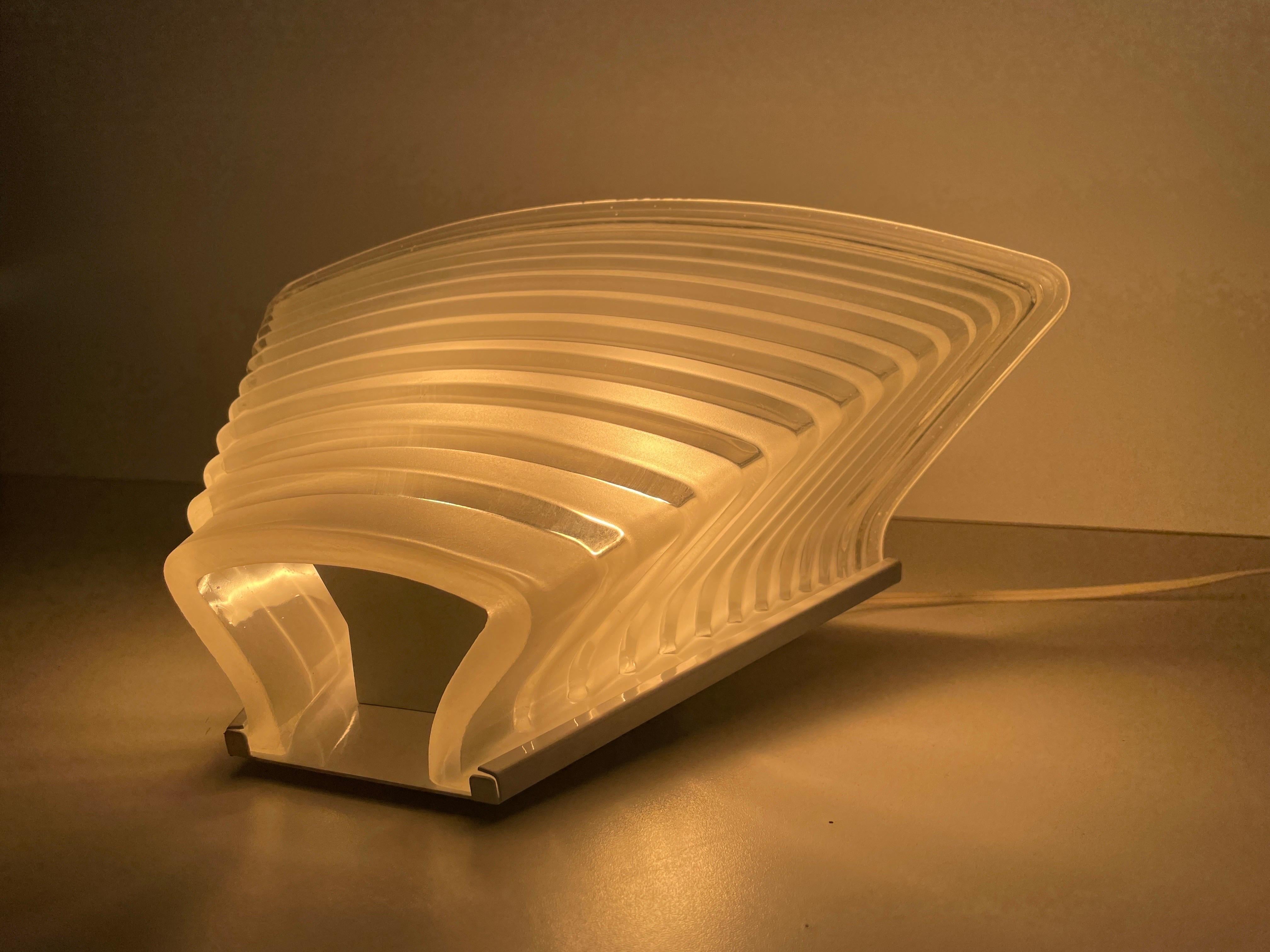 Applique singola Model Pergamo 38 di Angelo Mangiarotti per Artemide, anni '80, Italia in vendita 8