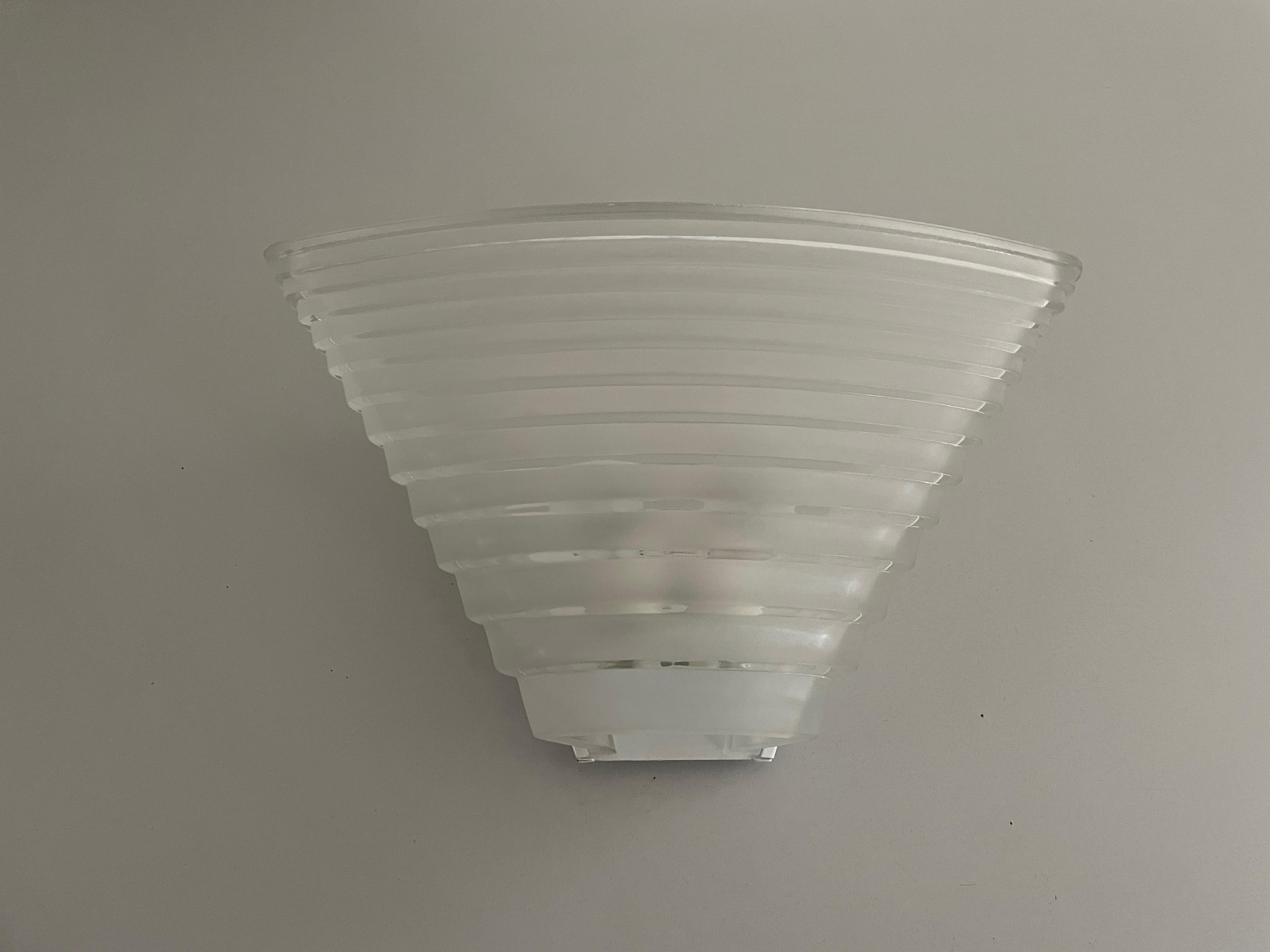 Metallo Applique singola Model Pergamo 38 di Angelo Mangiarotti per Artemide, anni '80, Italia in vendita