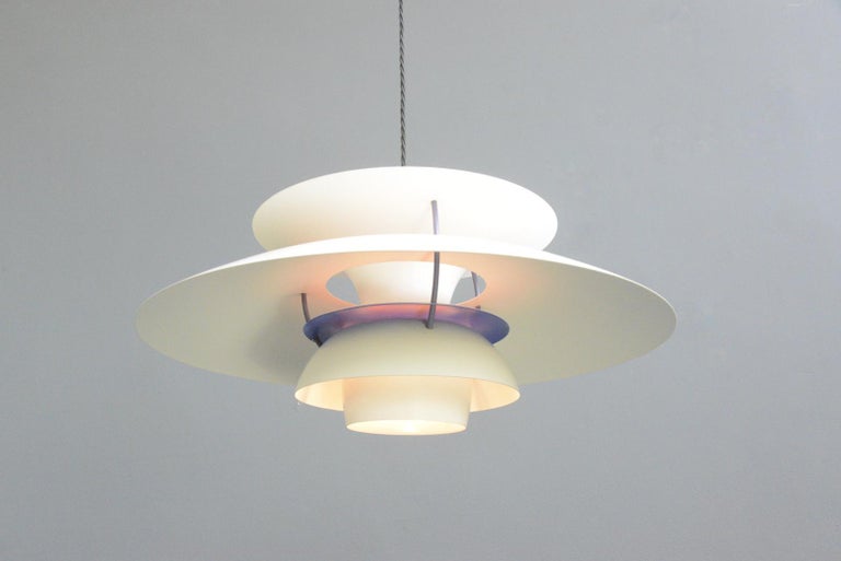 Model PH5 Pendant Light By Louis Poulson Circa 1960s For Sale at 1stDibs