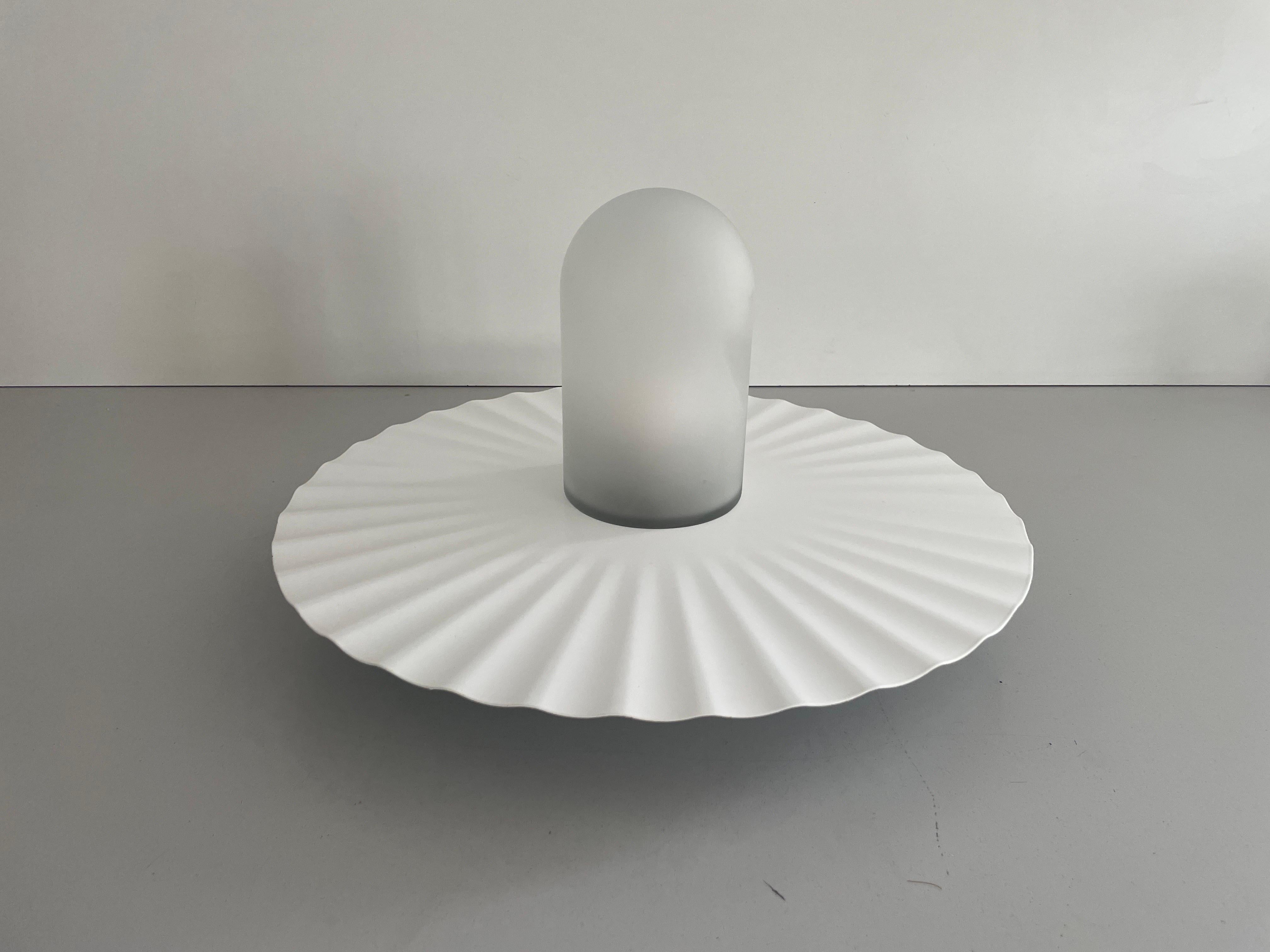 Italian Model Plisse' Flush Mount Light by Achille Castiglioni for Flos, 1970s, Italy For Sale