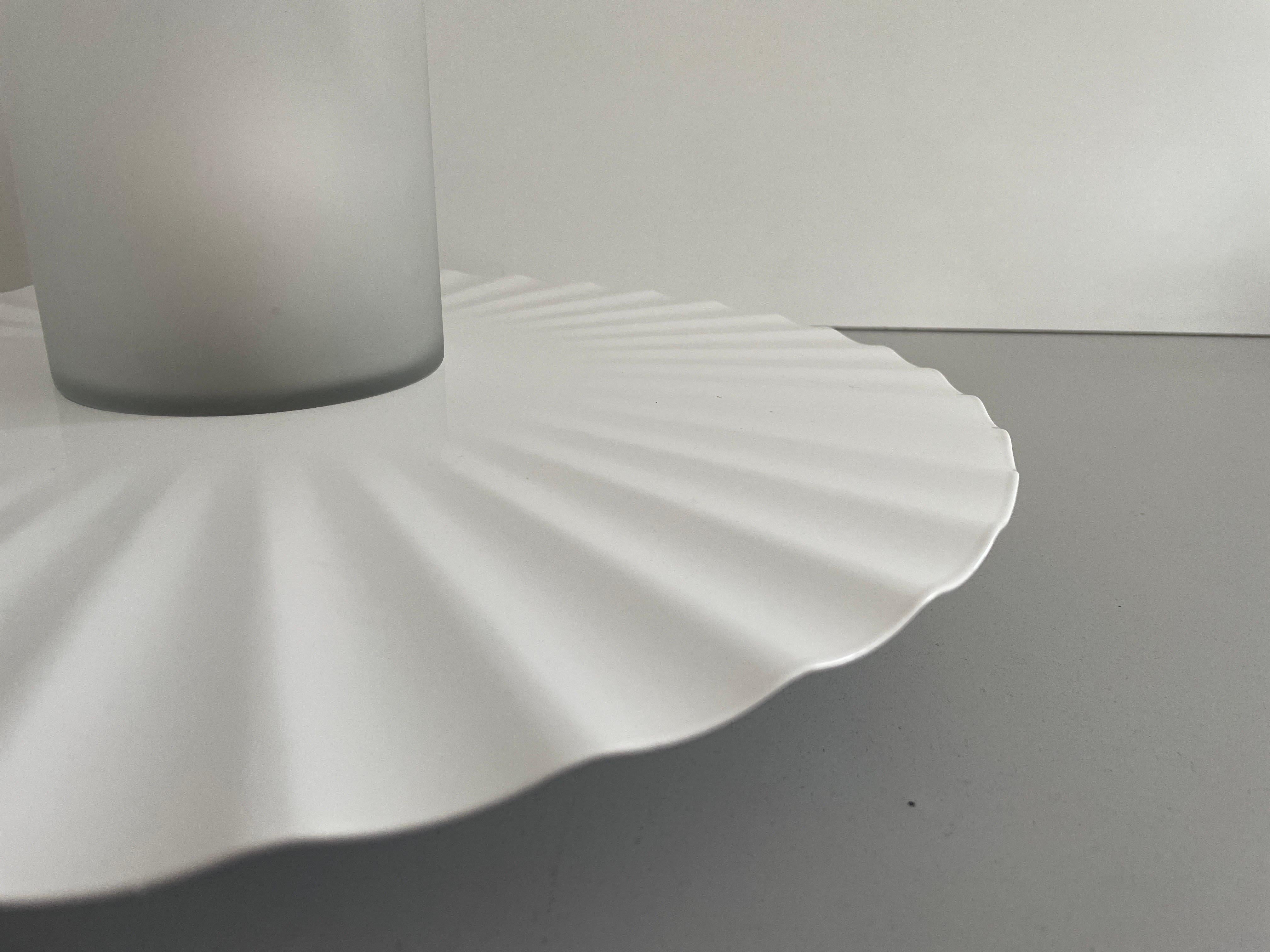 Model Plisse' Flush Mount Light by Achille Castiglioni for Flos, 1970s, Italy For Sale 1