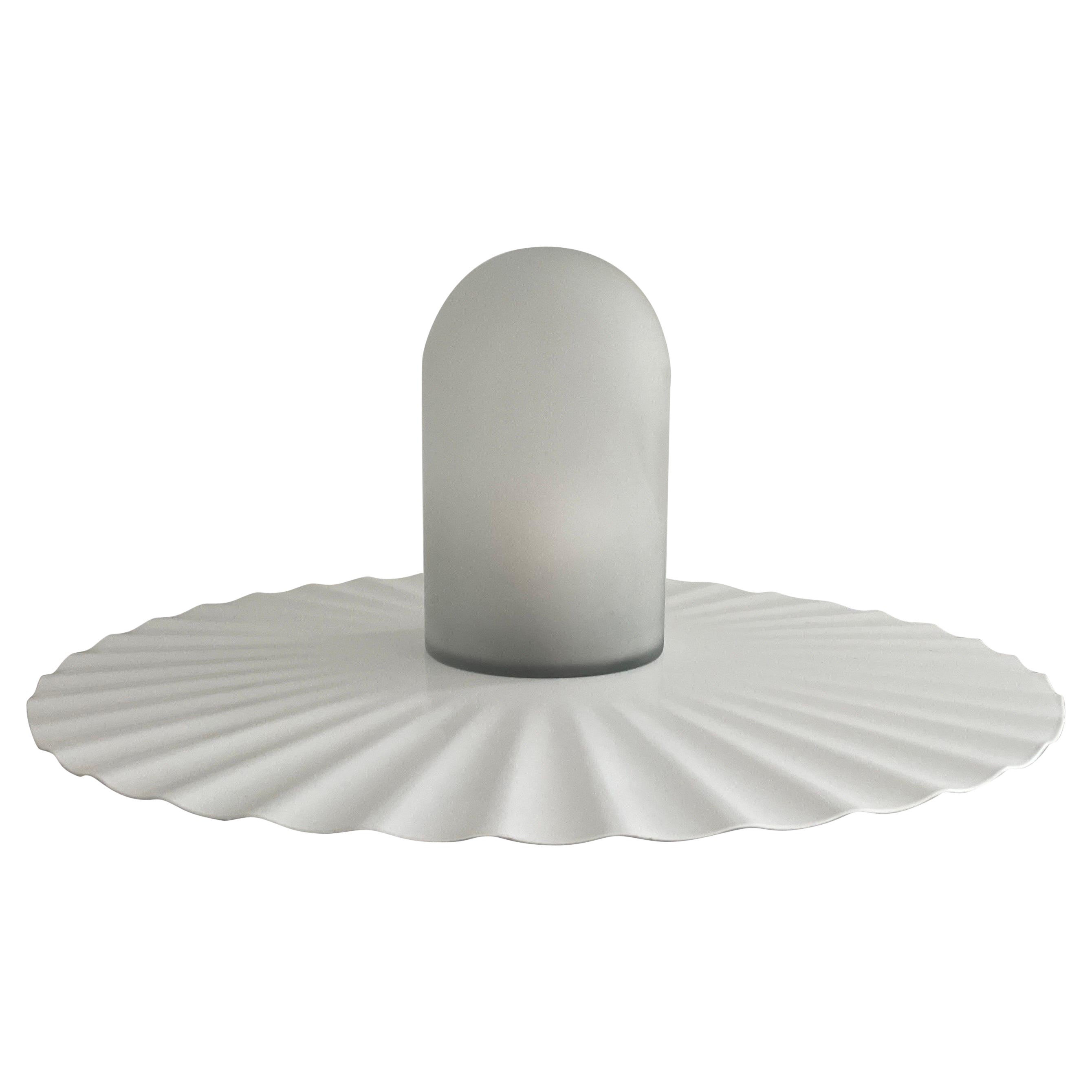 Model Plisse' Flush Mount Light by Achille Castiglioni for Flos, 1970s, Italy