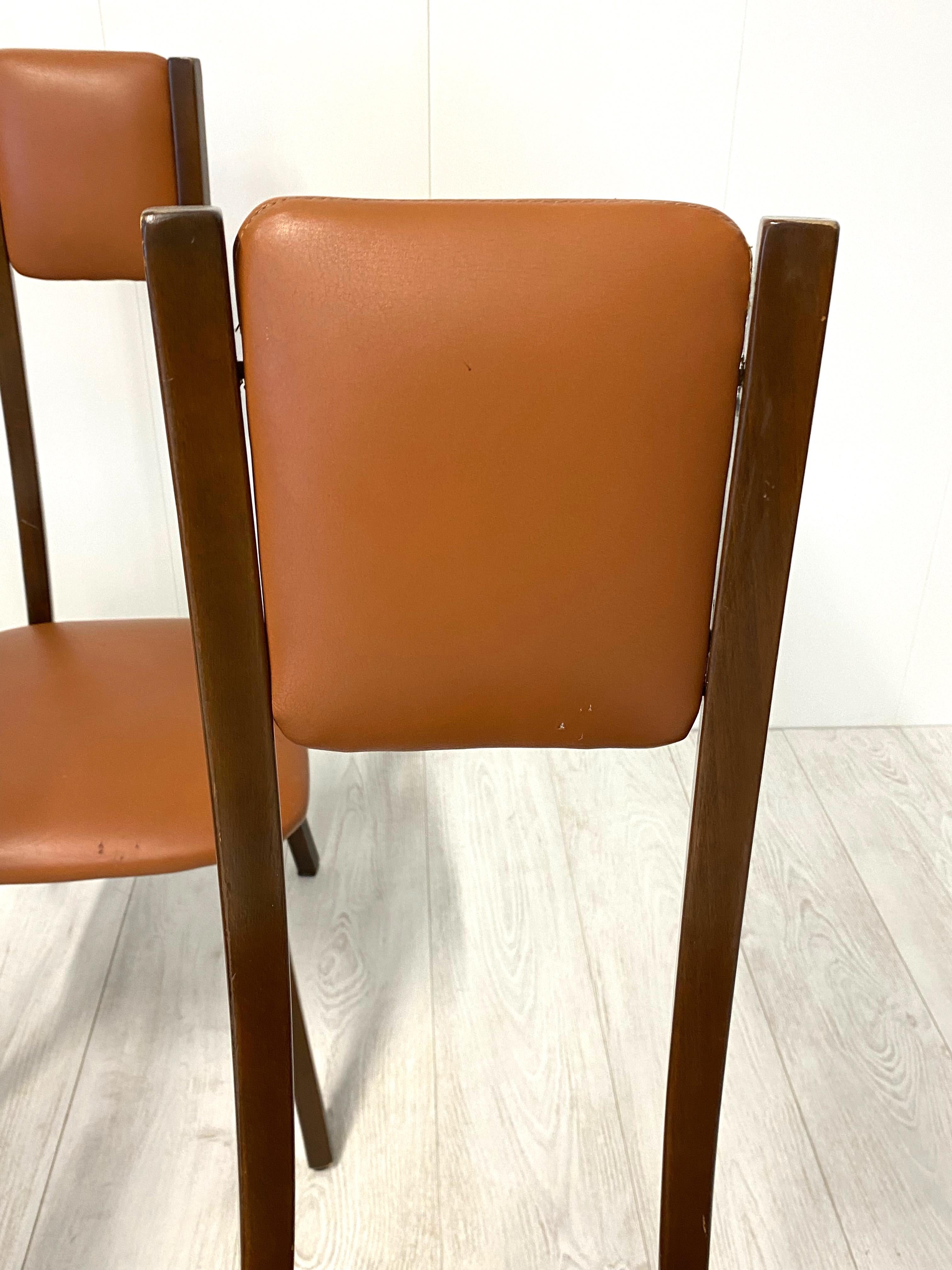 Chaises de salle à manger modèle Programma S11 d'Angelo Mangiarotti, ensemble de 6 pièces en vente 2
