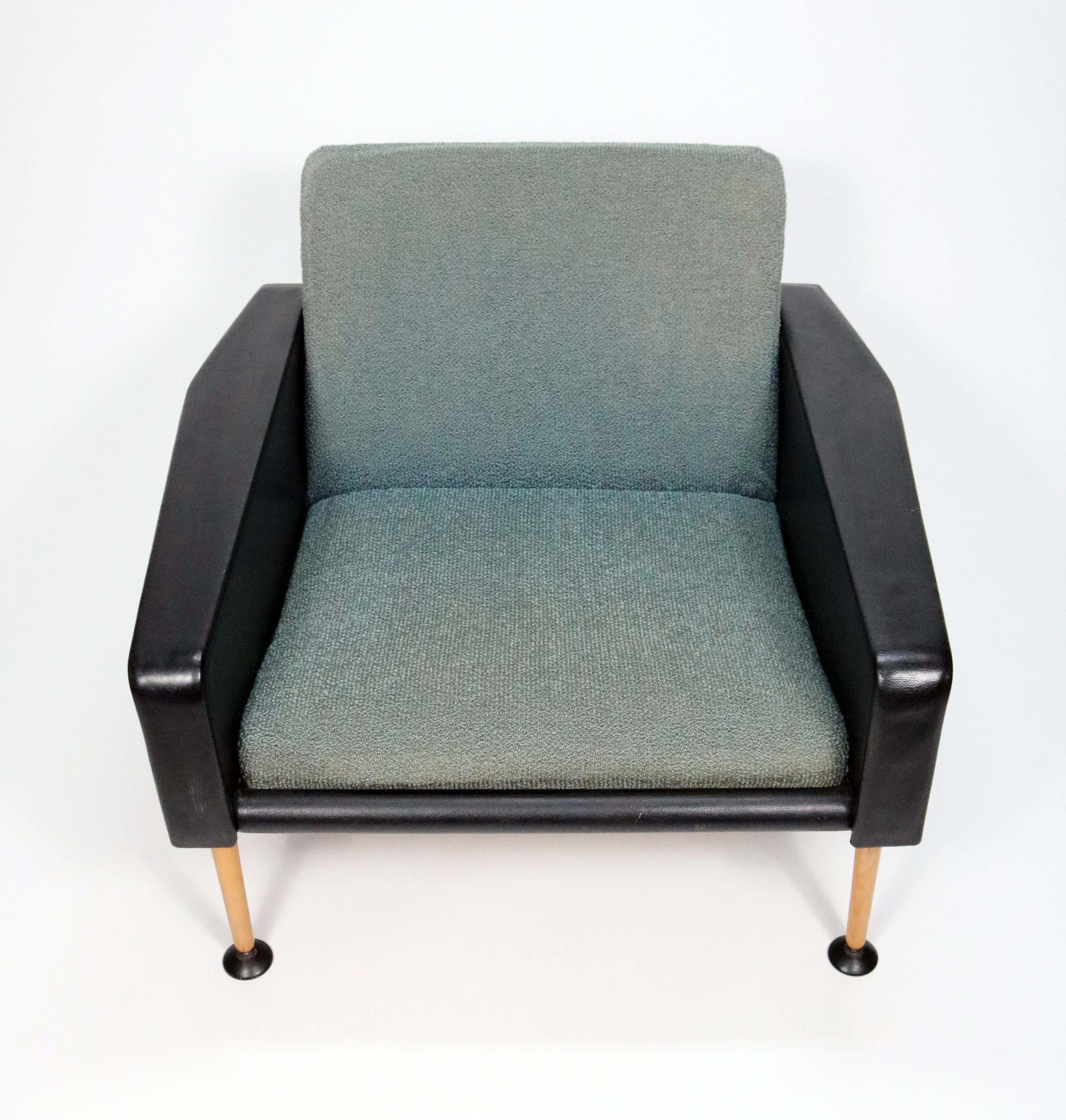 Modell R57 Loungesessel von Ernest Race für Race Furniture, Ltd (Stahl)