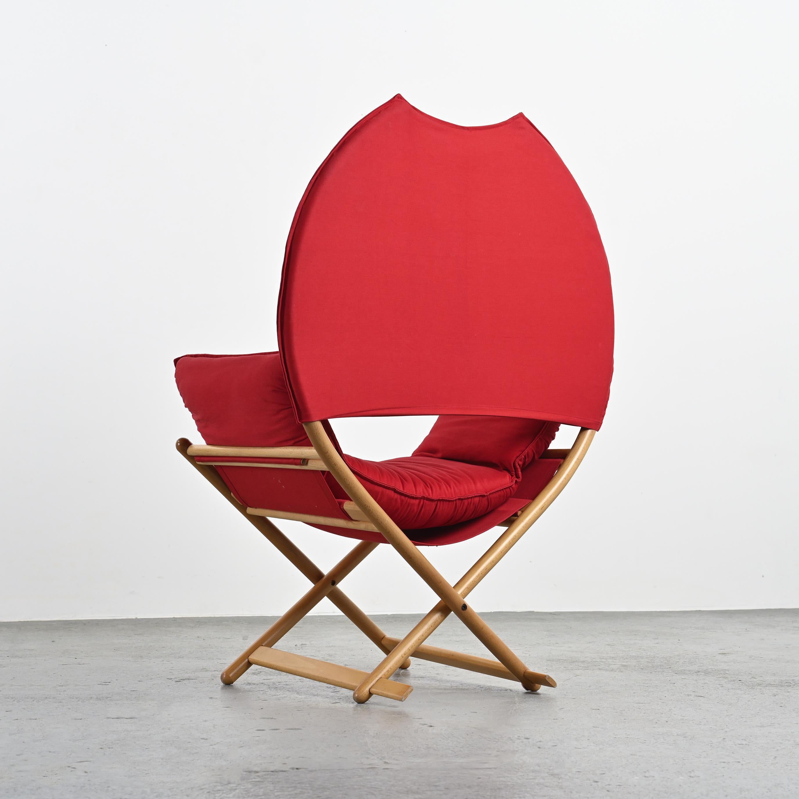 Sillón Model Regina of Africa de Vico Magistretti, ca. 1979 en Bueno estado para la venta en VILLEURBANNE, FR